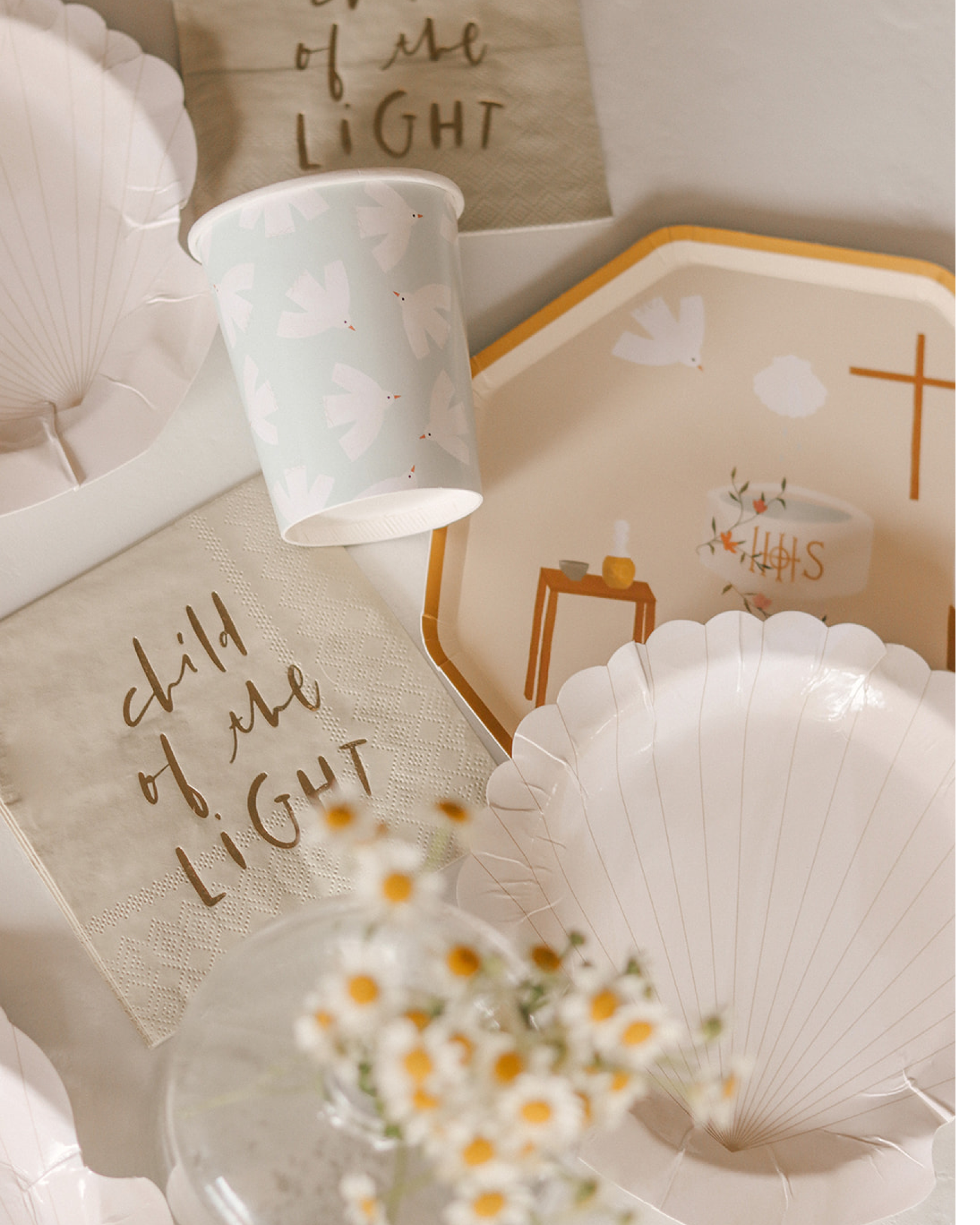 Child Of The Light Cocktail Napkins