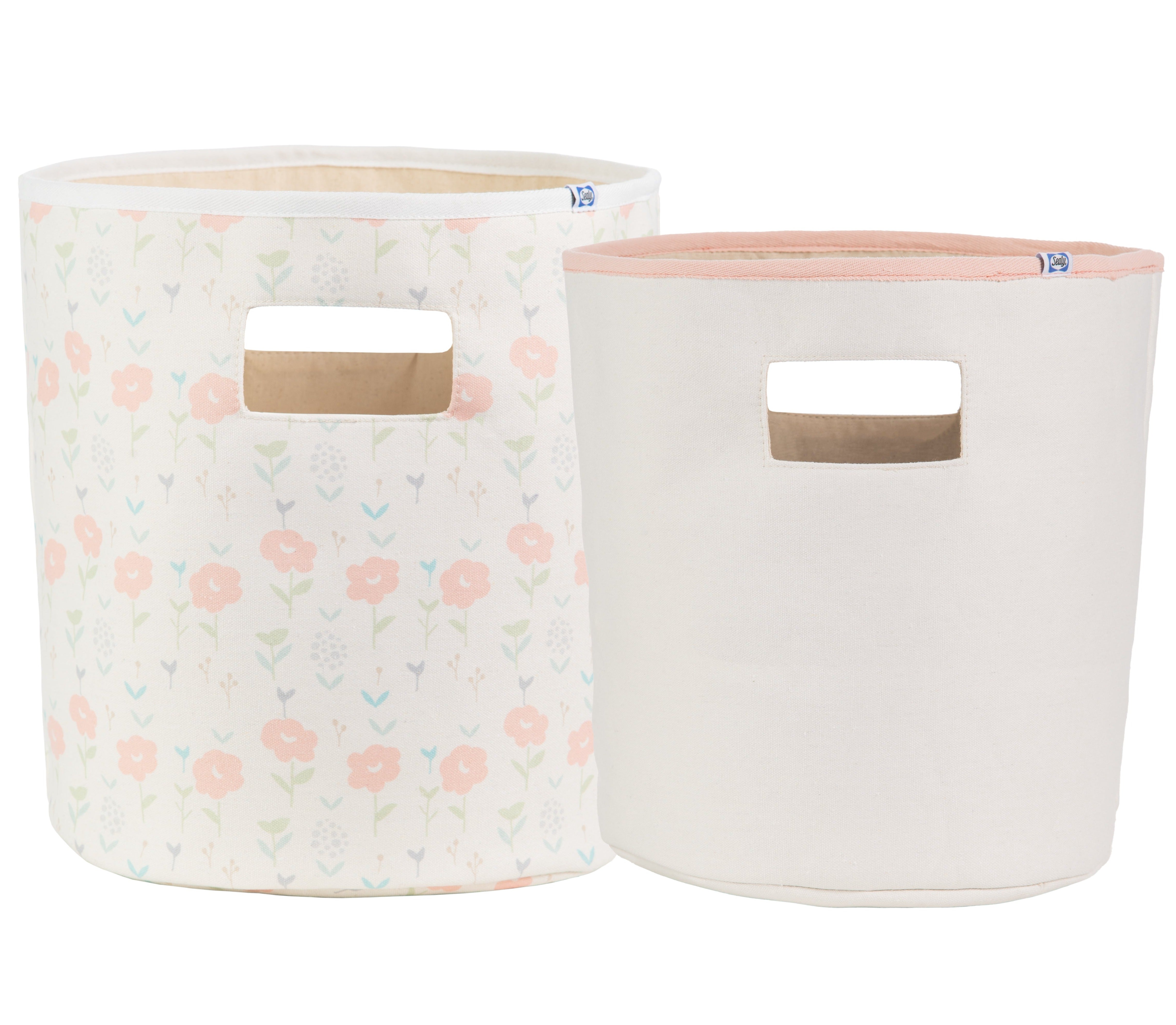 Sealy Baby Soft Storage - Coral And Blossoms