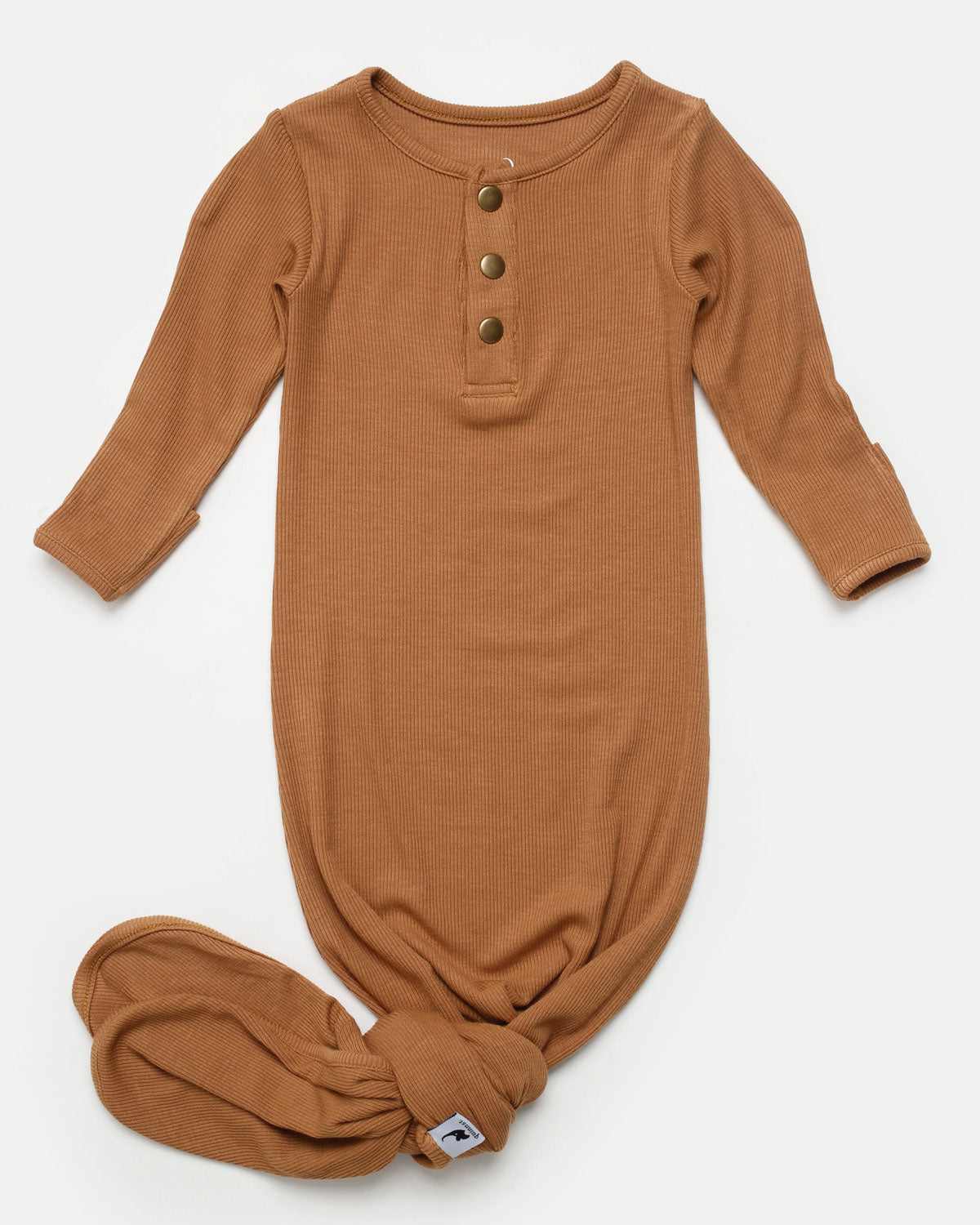 Camel Ribbed Knotted Sleeper