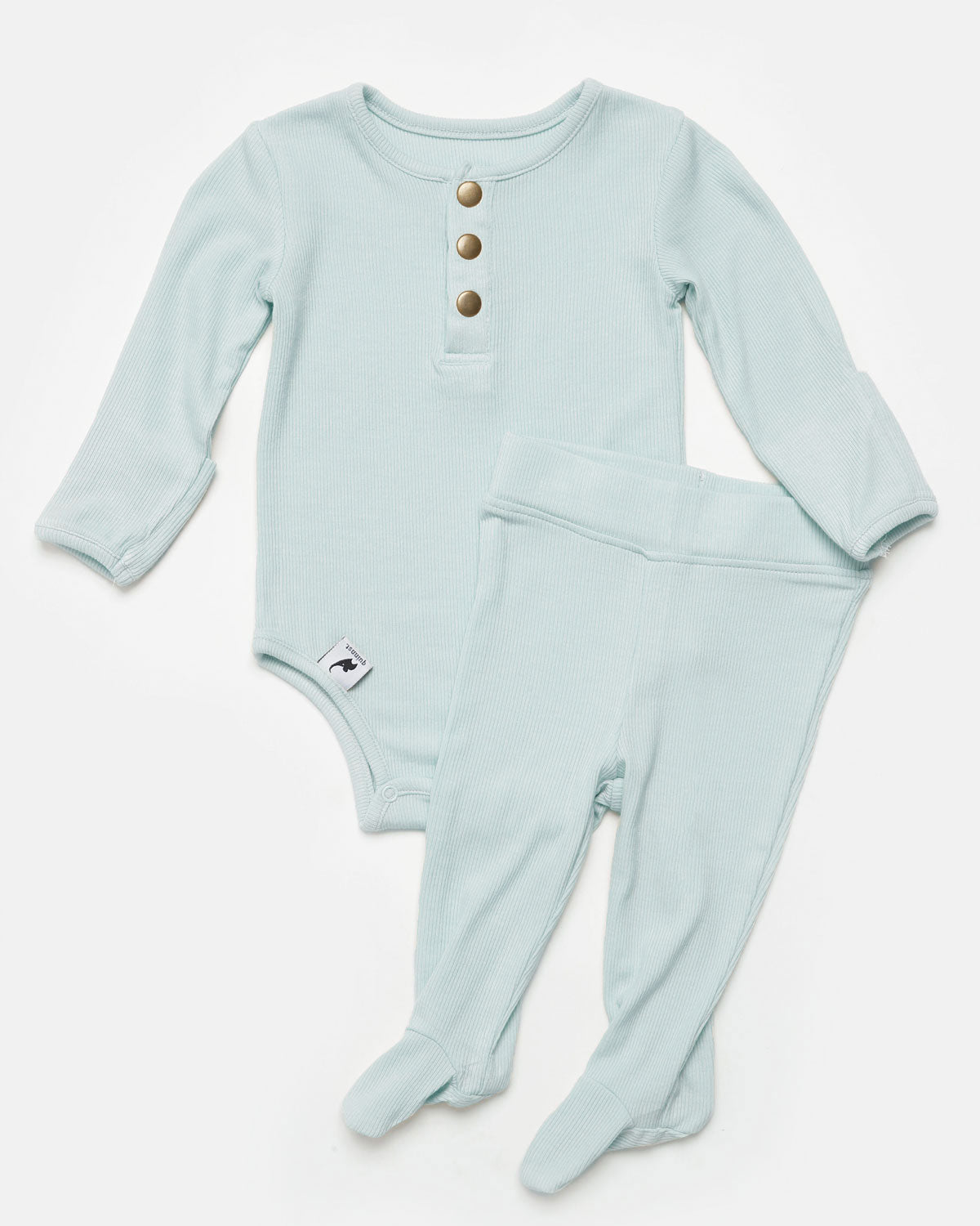 Ocean Ribbed Two-piece Set