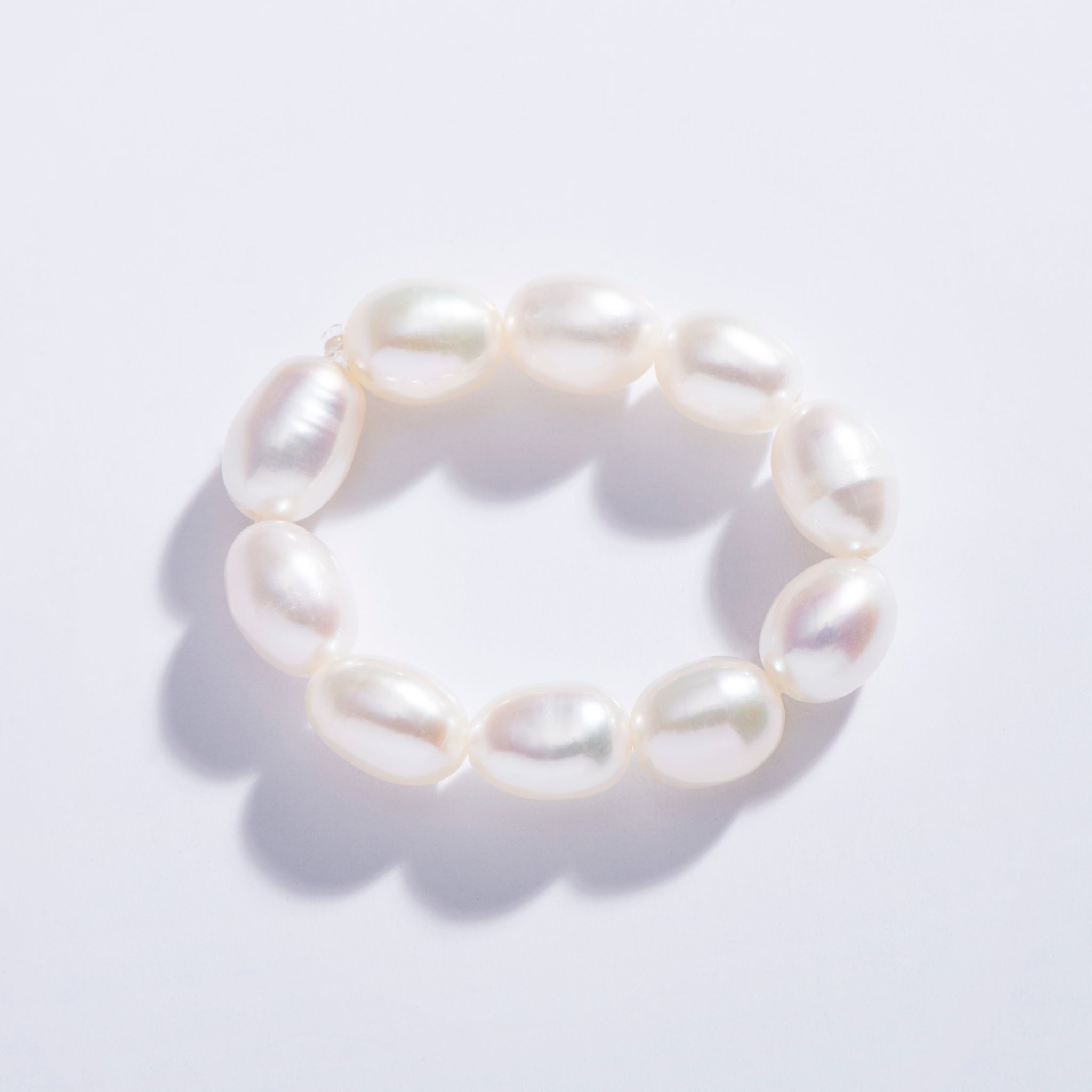 Beaded Pearl Ring