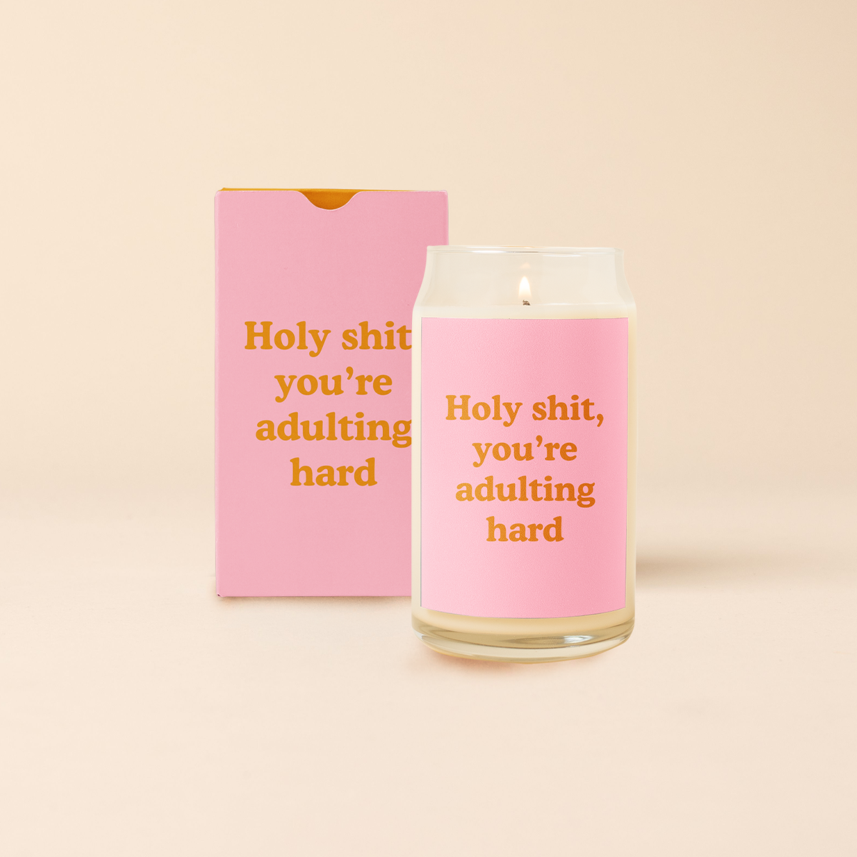 Candle Can Glass - Yippie