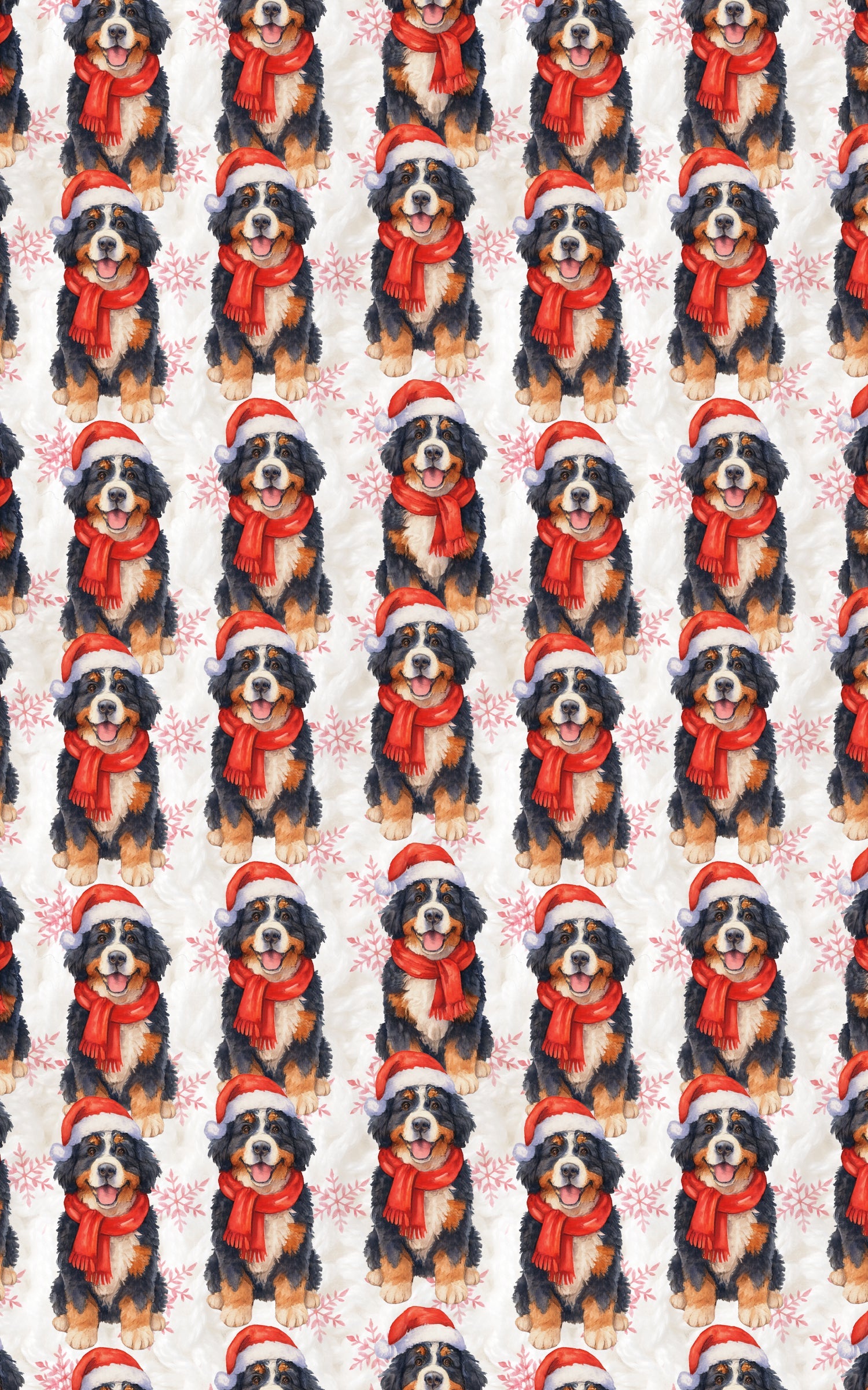 Snowy Santa Pup