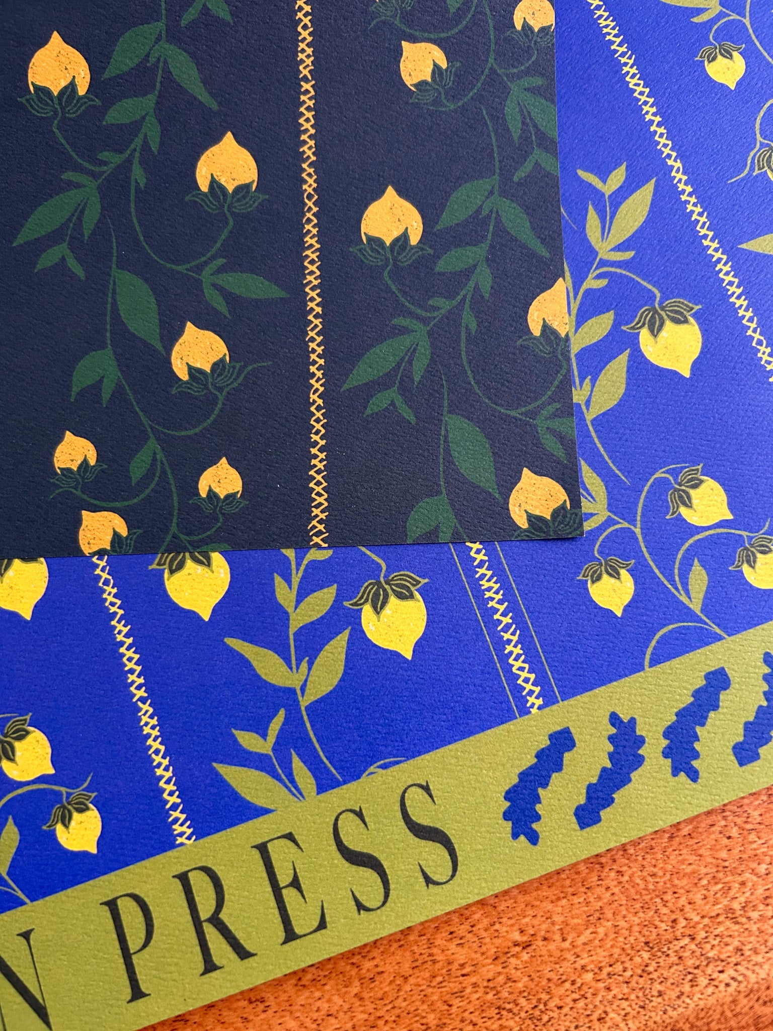 Berry Vine Pattern Sheet