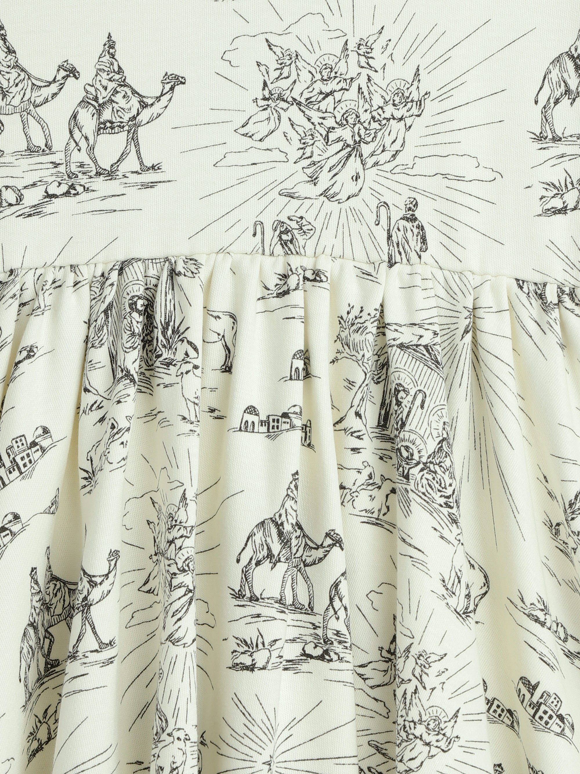 O Little Town Of Bethlehem Twirl Dress Cotton