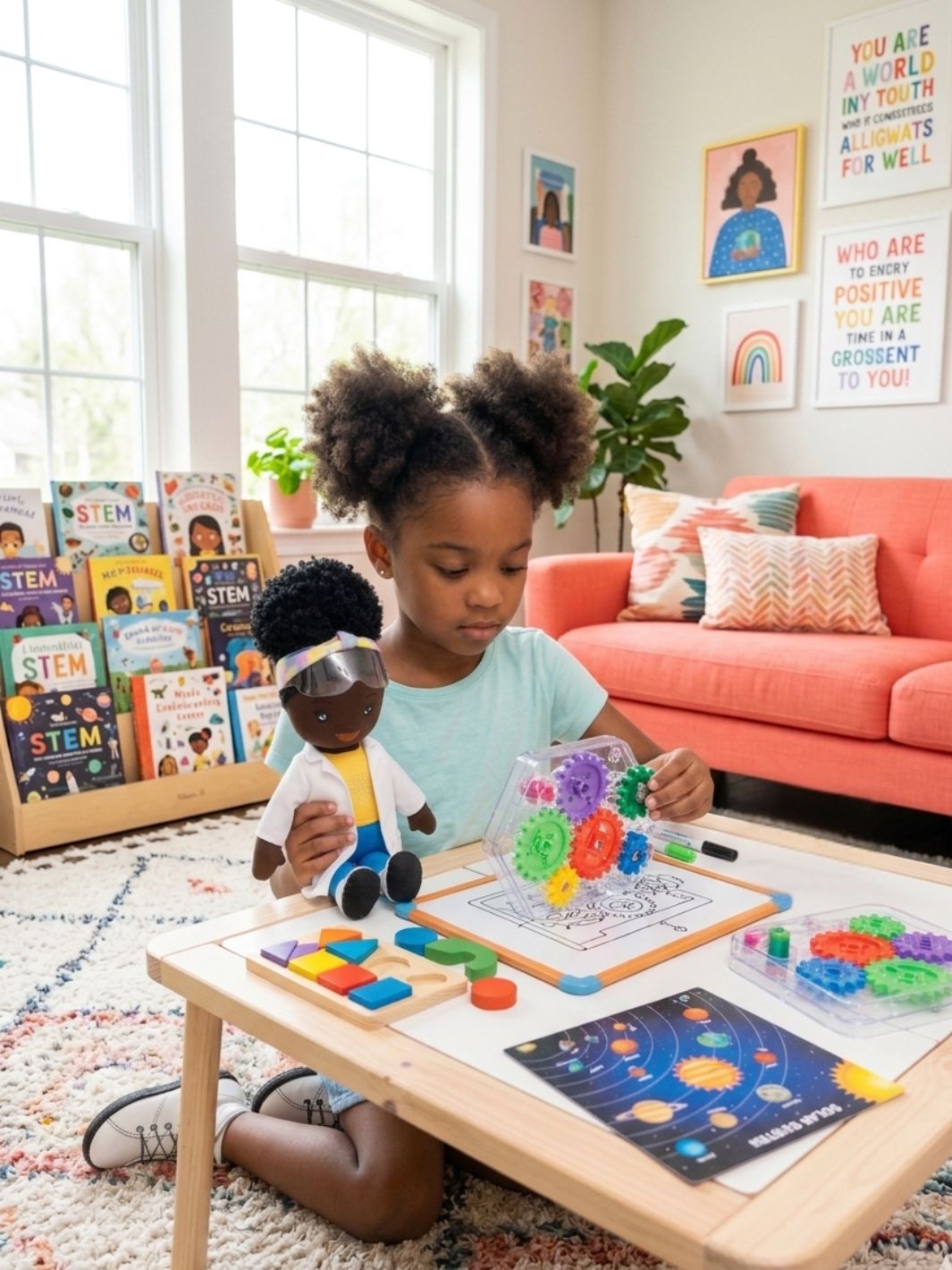 Binta Scientist 14 Inch Plush Doll