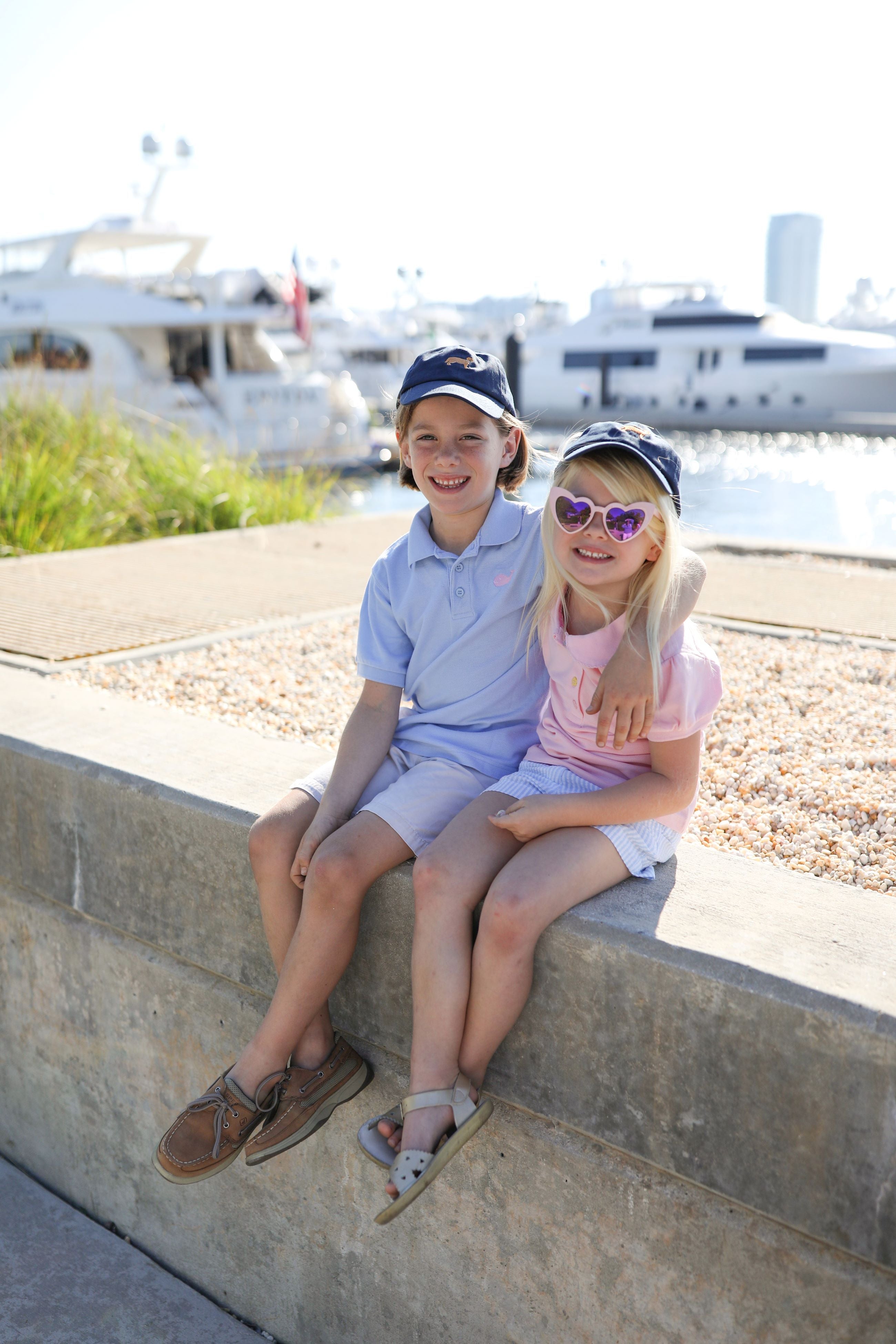 Dog Bow Baseball Hat (girls)