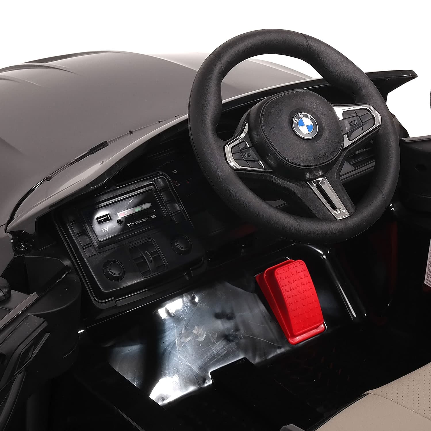 Bmw M4 12v Kids Ride-on Car With R/c Parental Remote | Red