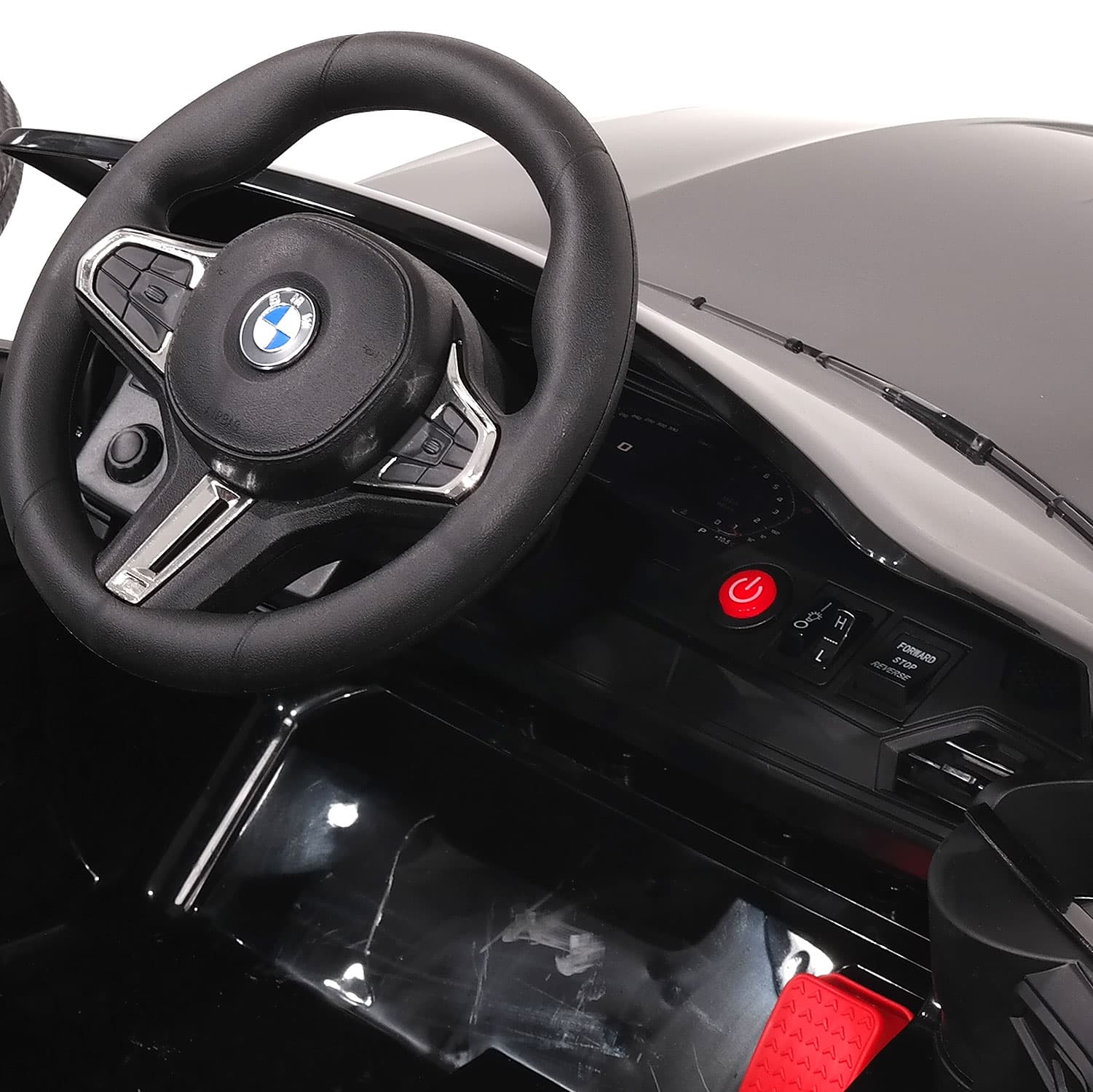 Bmw M4 12v Kids Ride-on Car With R/c Parental Remote | Red