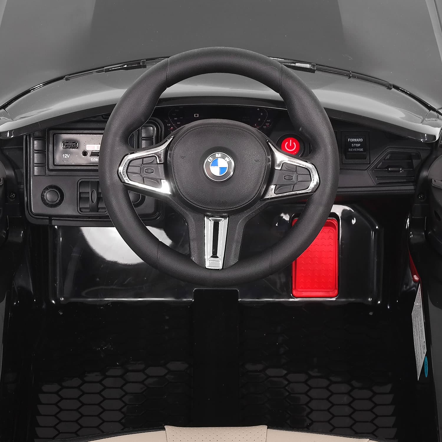 Bmw M4 12v Kids Ride-on Car With R/c Parental Remote | Red