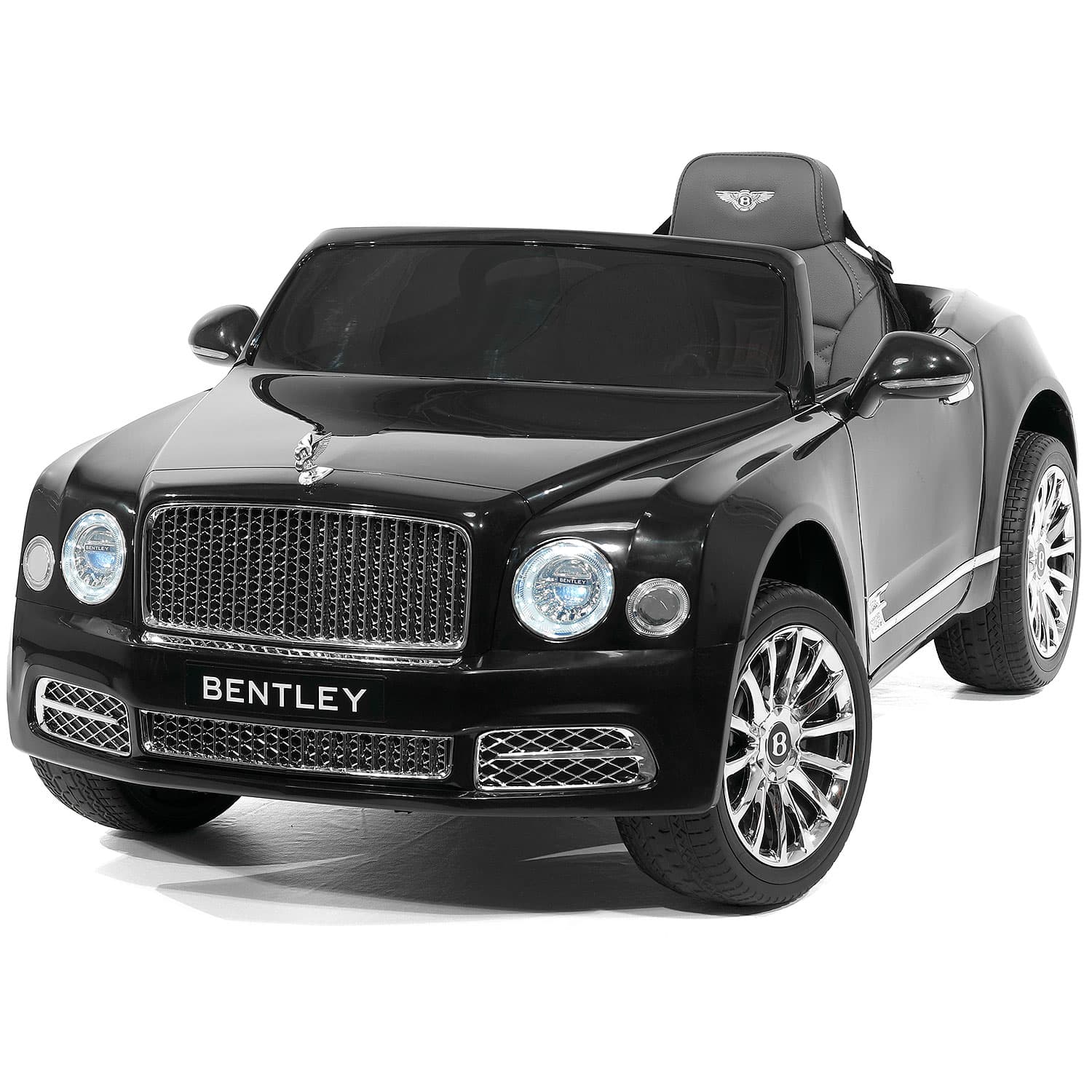 Bentley Mulsanne 12v Kids Ride On Car With Parental Remote Control | Black