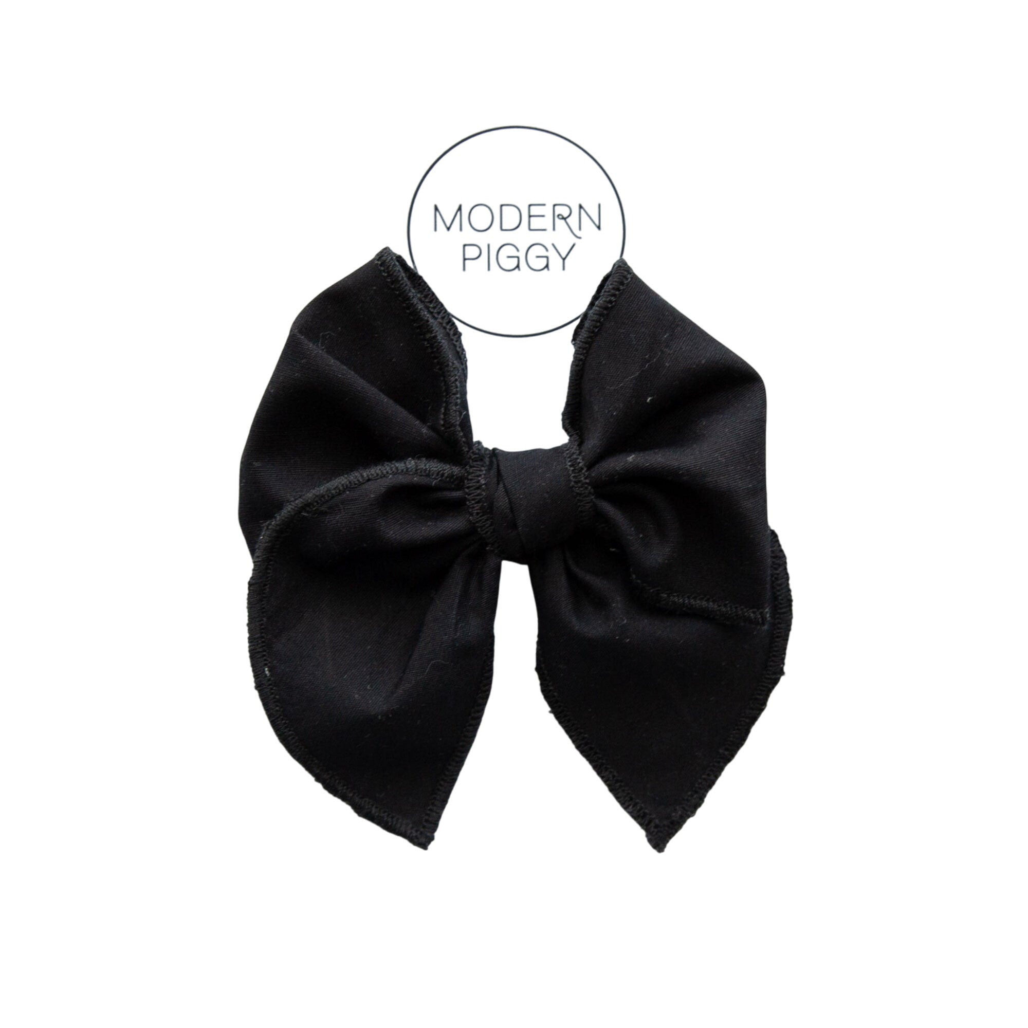 Black | Petite Party Bow