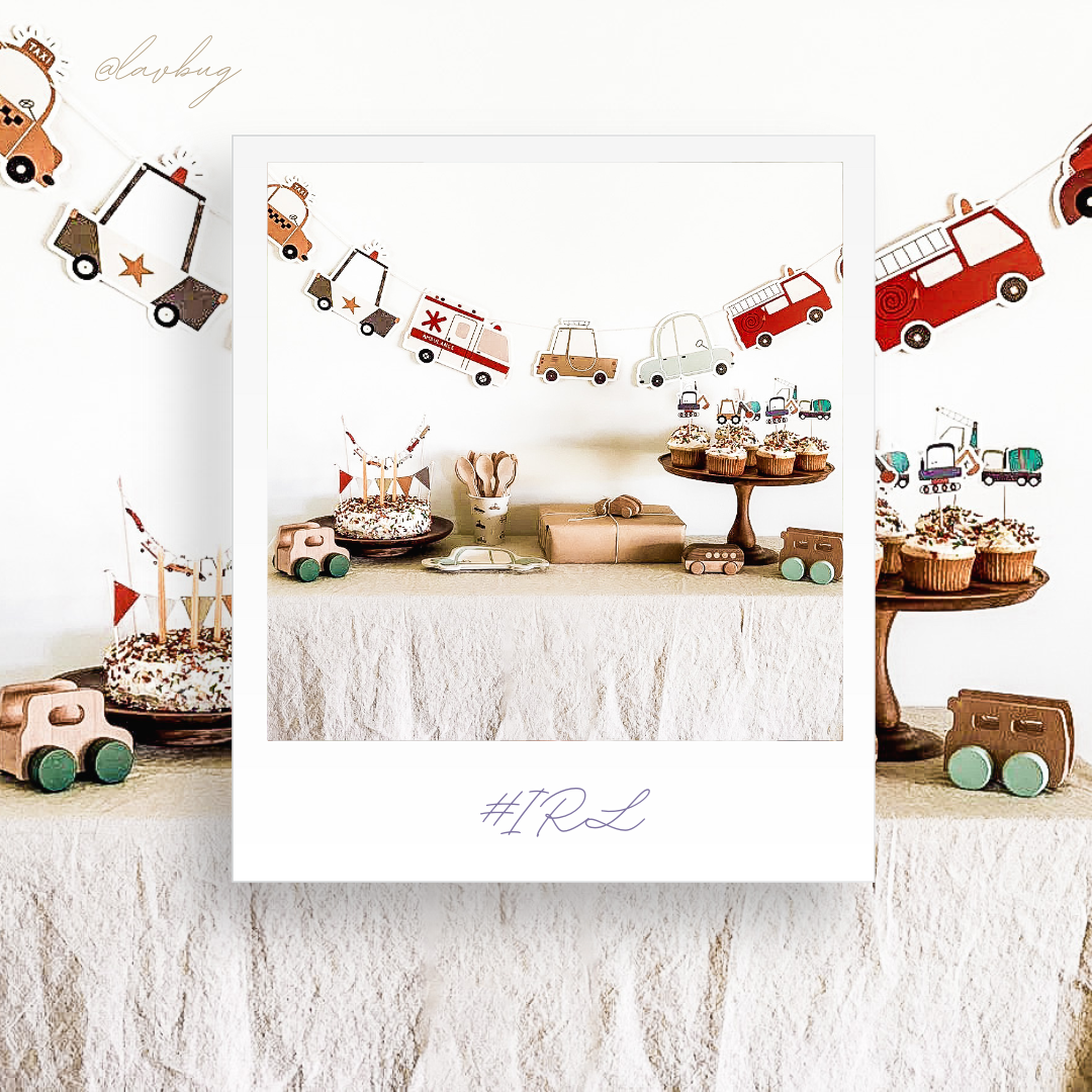 Car Cake Banner