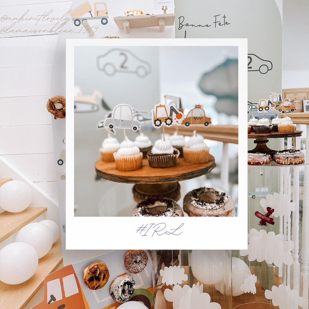 Car Cupcake Toppers (set Of 8)