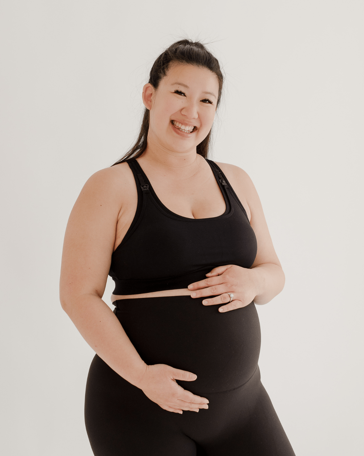 Axk Core Classic Maternity Legging - Black
