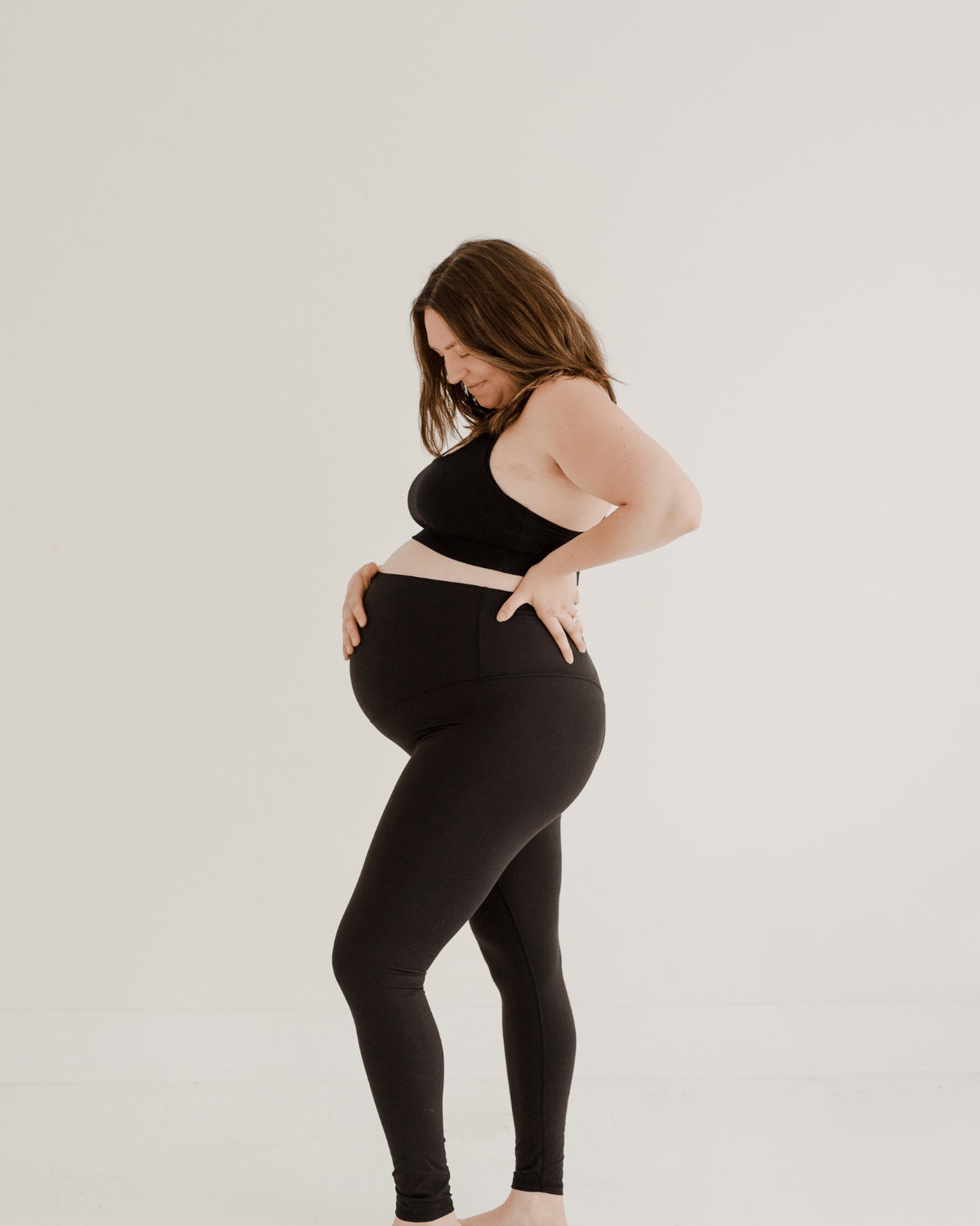 Axk Core Classic Maternity Legging - Black