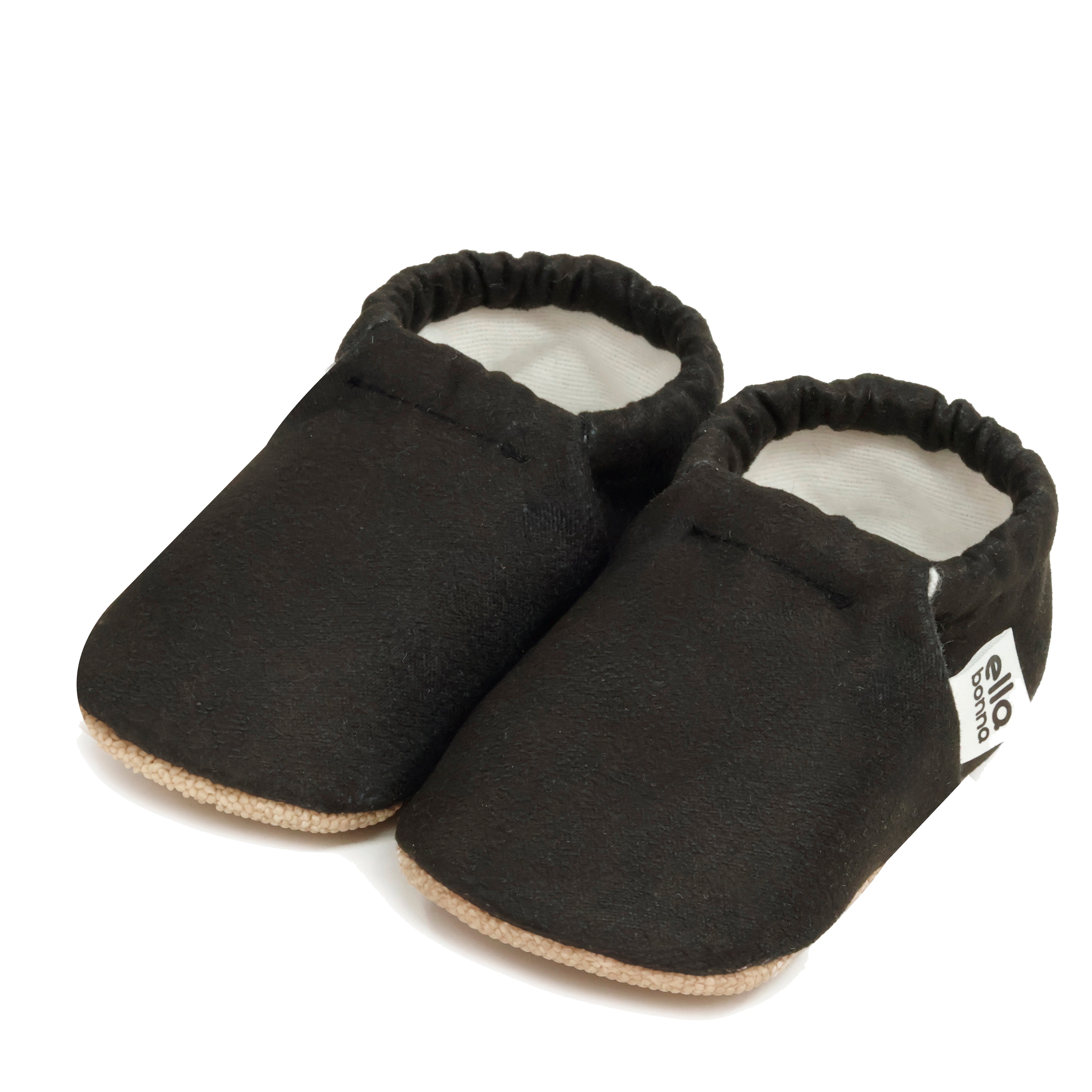 Moccasins, Slippers, Black
