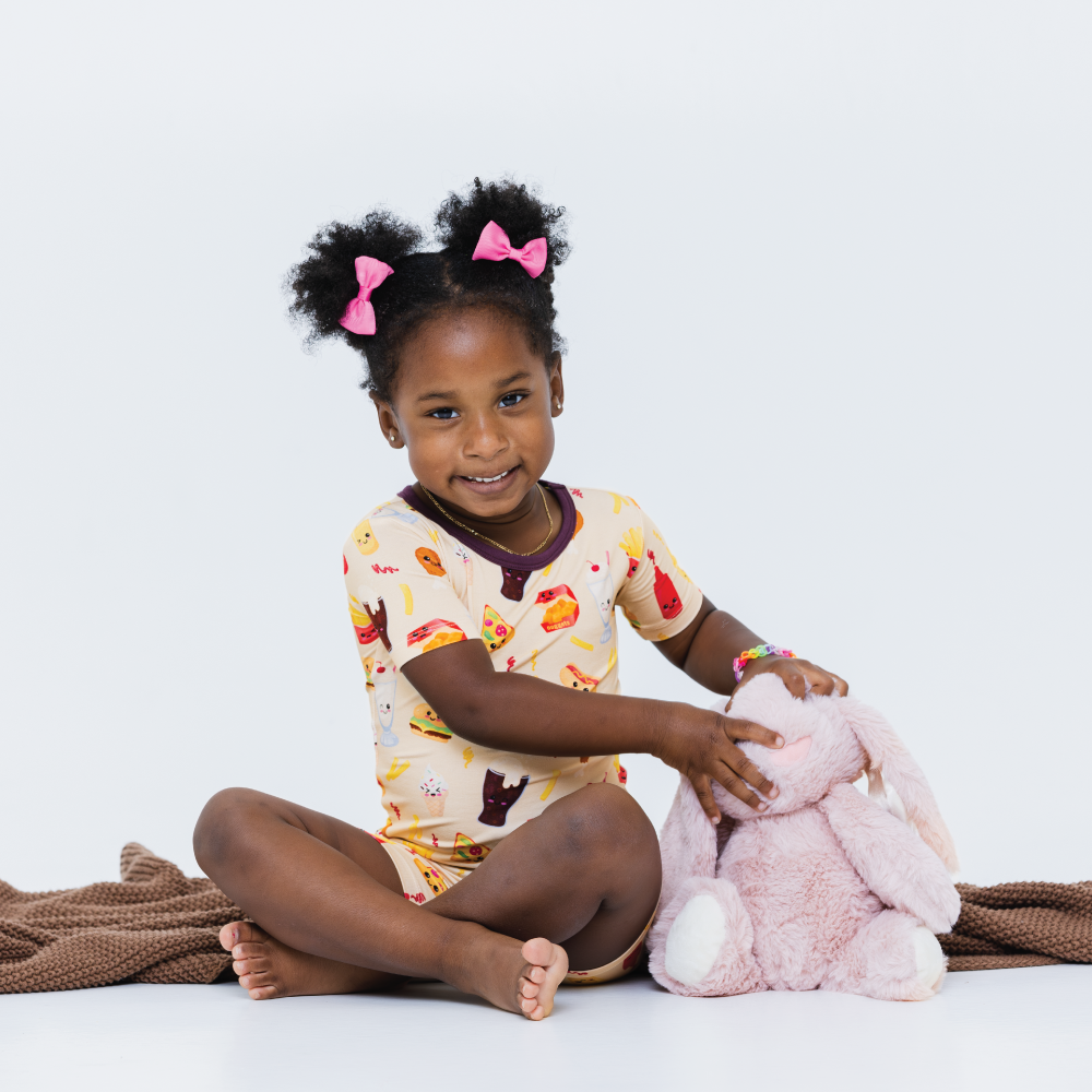 Blissful Bites Short Sleeve Pajamas