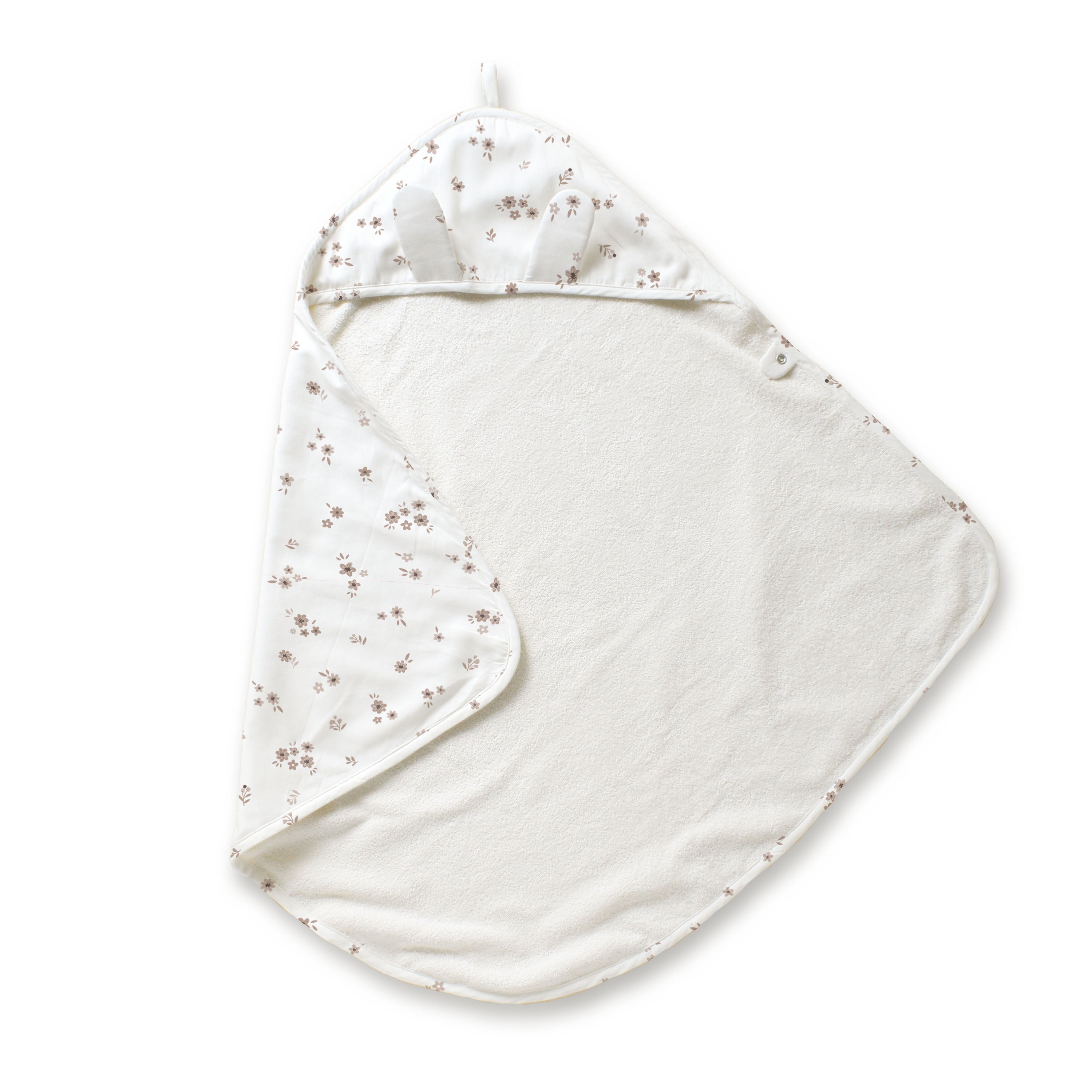 Organic Baby Towel - Bloom