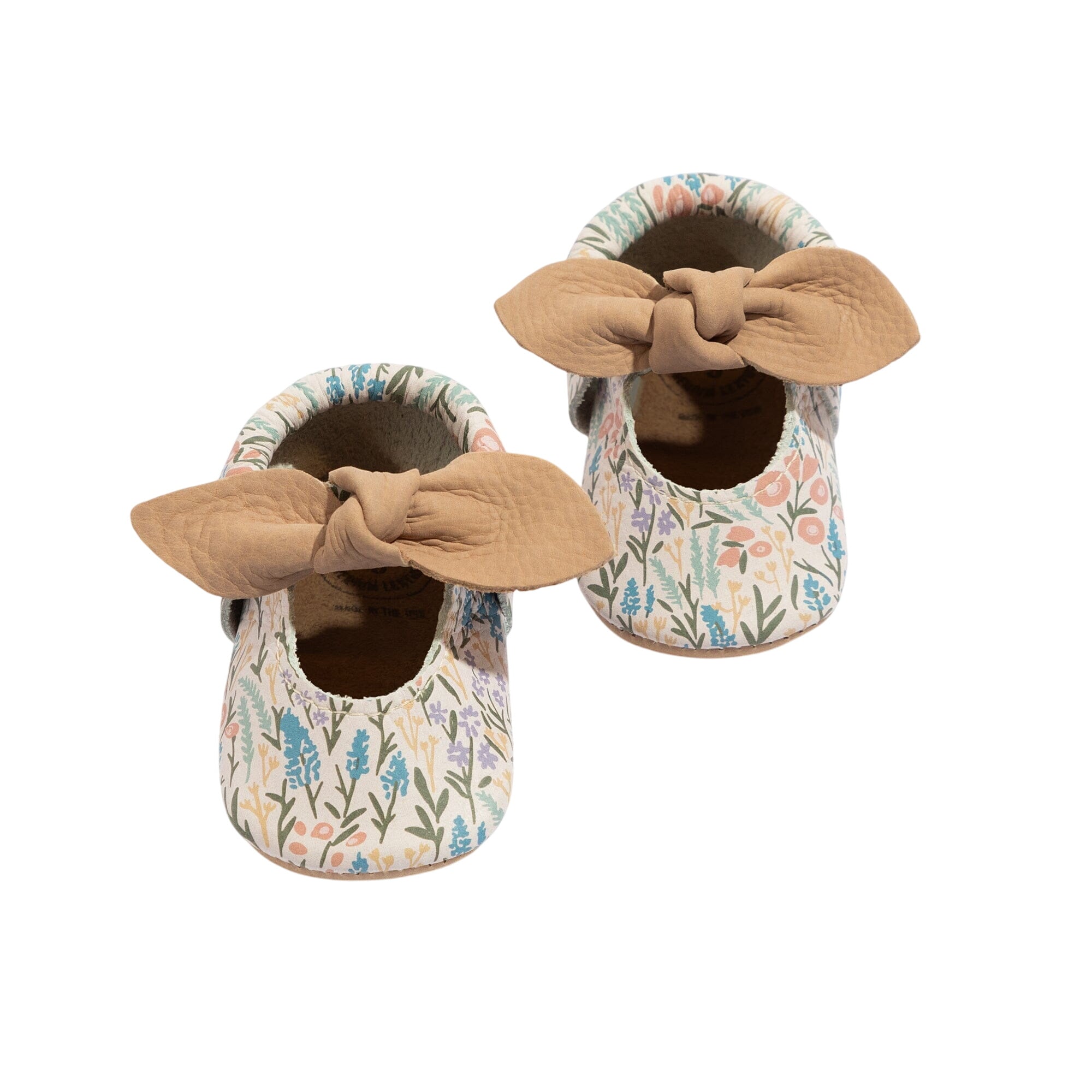 Bloom Knotted Bow Baby Shoe