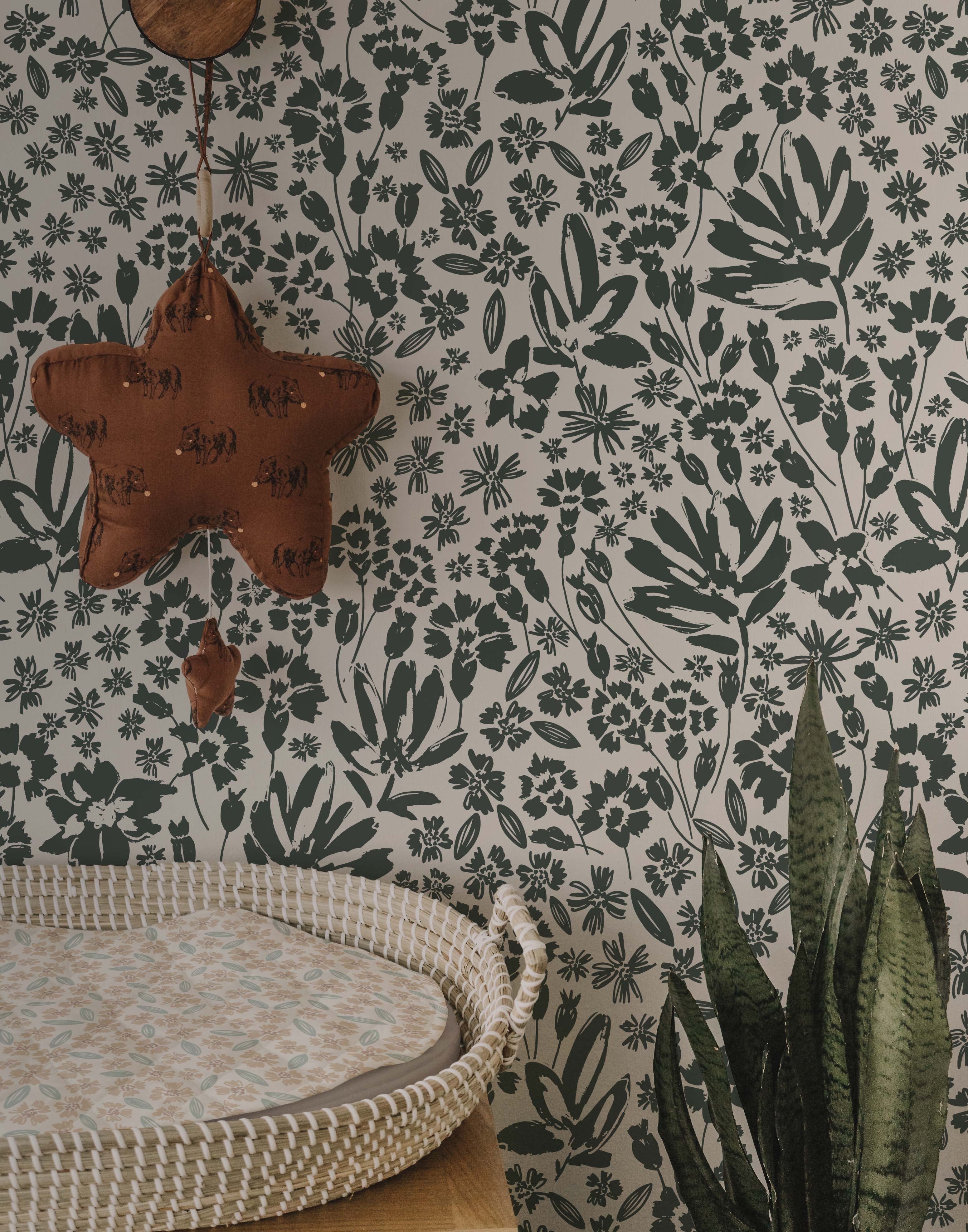 Chrissy Wallpaper By Hufton Studio