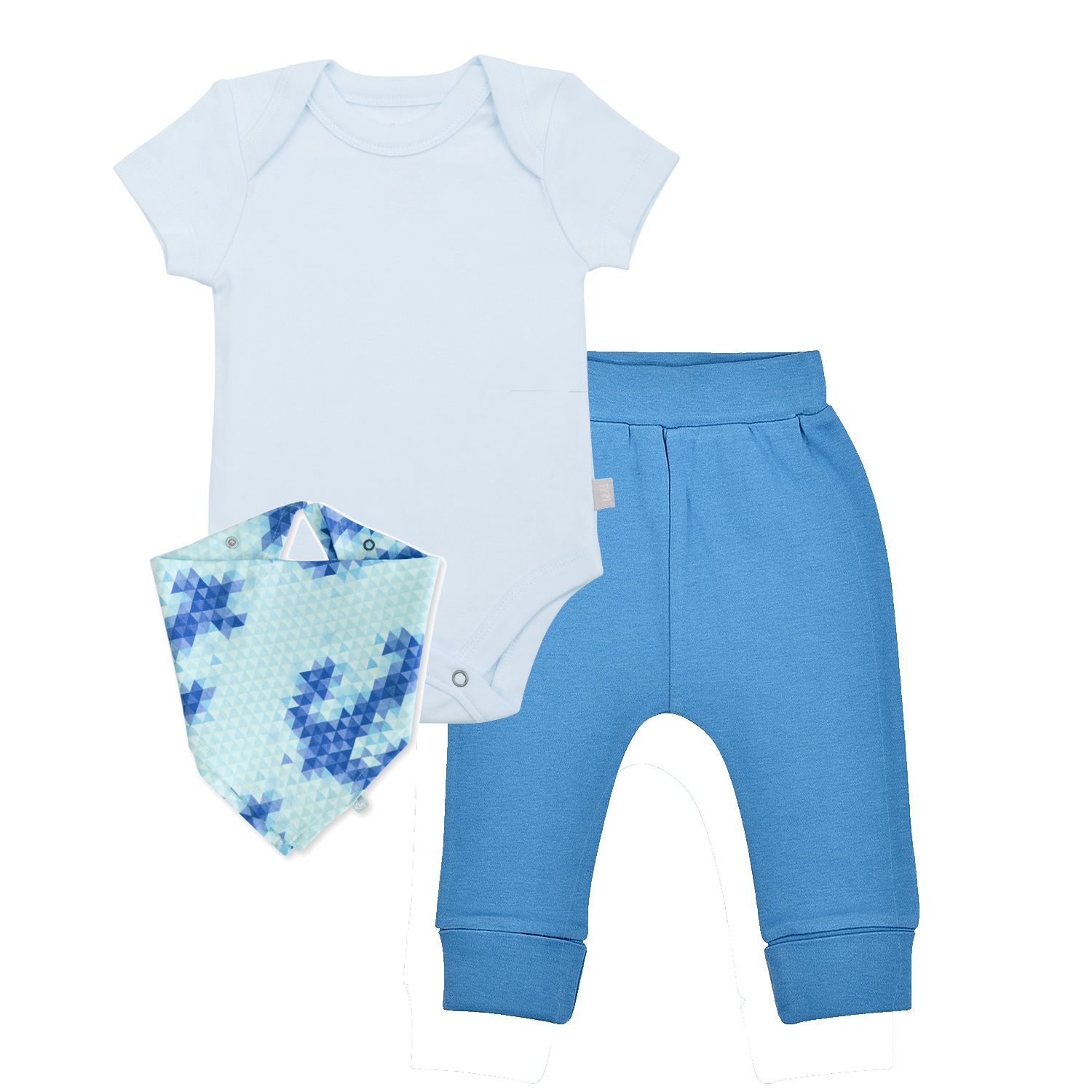 3pc Baby Set | Blue Anchor