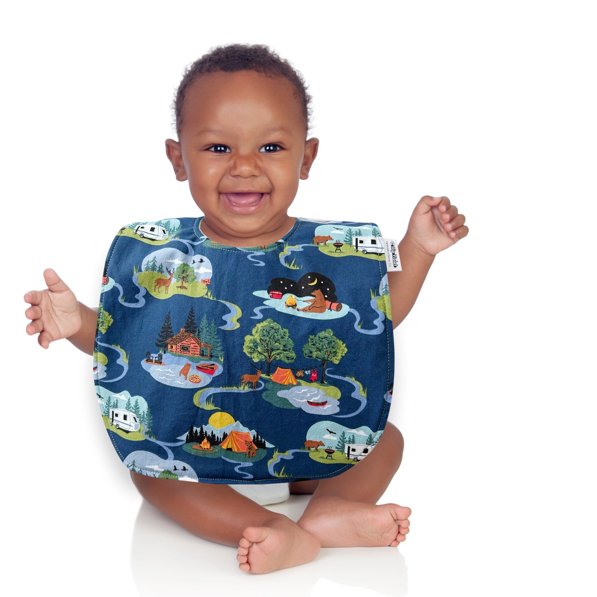 Camping Baby Bib