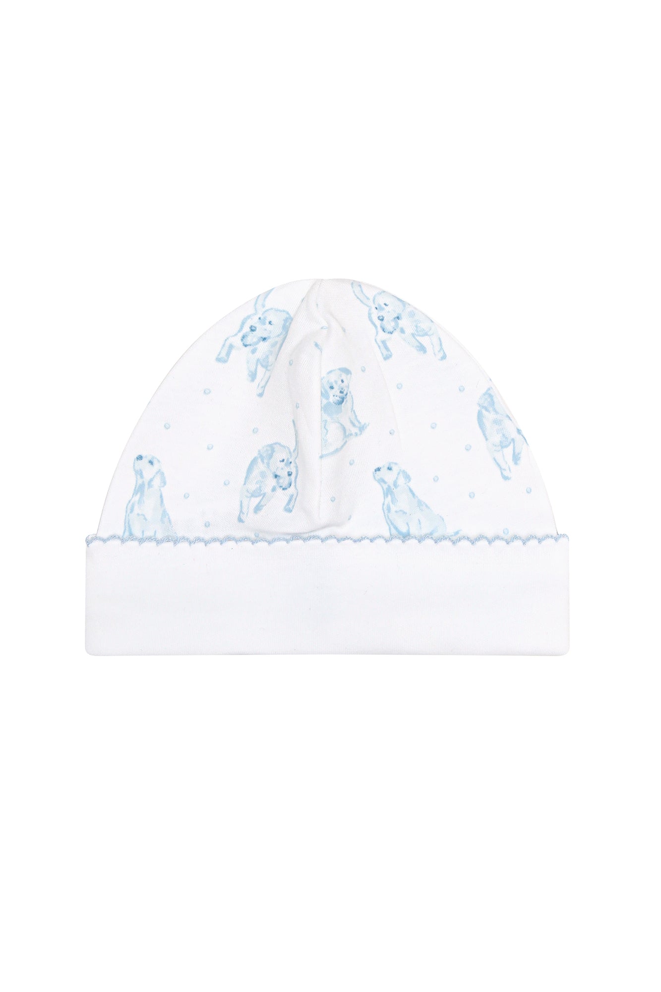 Blue Puppy Love Print Hat