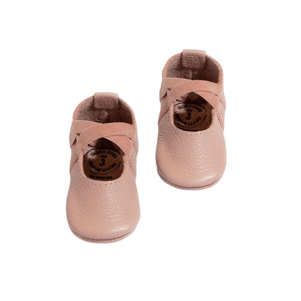 Blush Ballet Slipper Baby Shoe