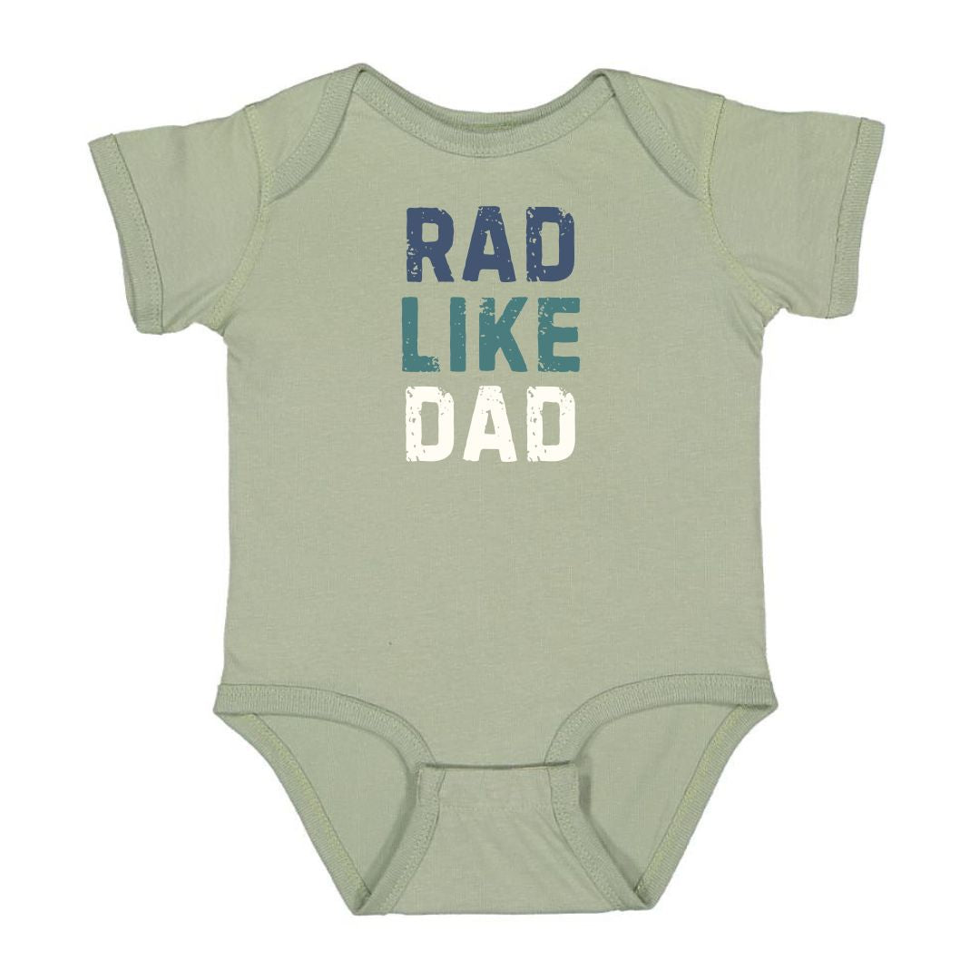 Rad Like Dad Short Sleeve Bodysuit