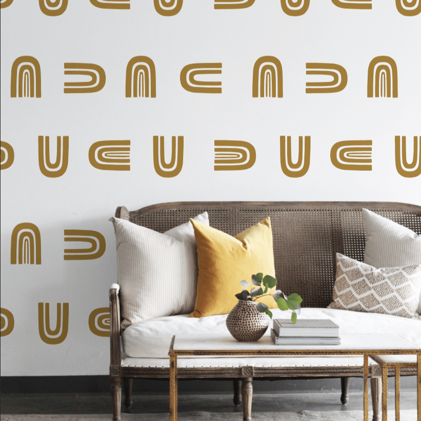 Bohemian Rainbows Wall Decals