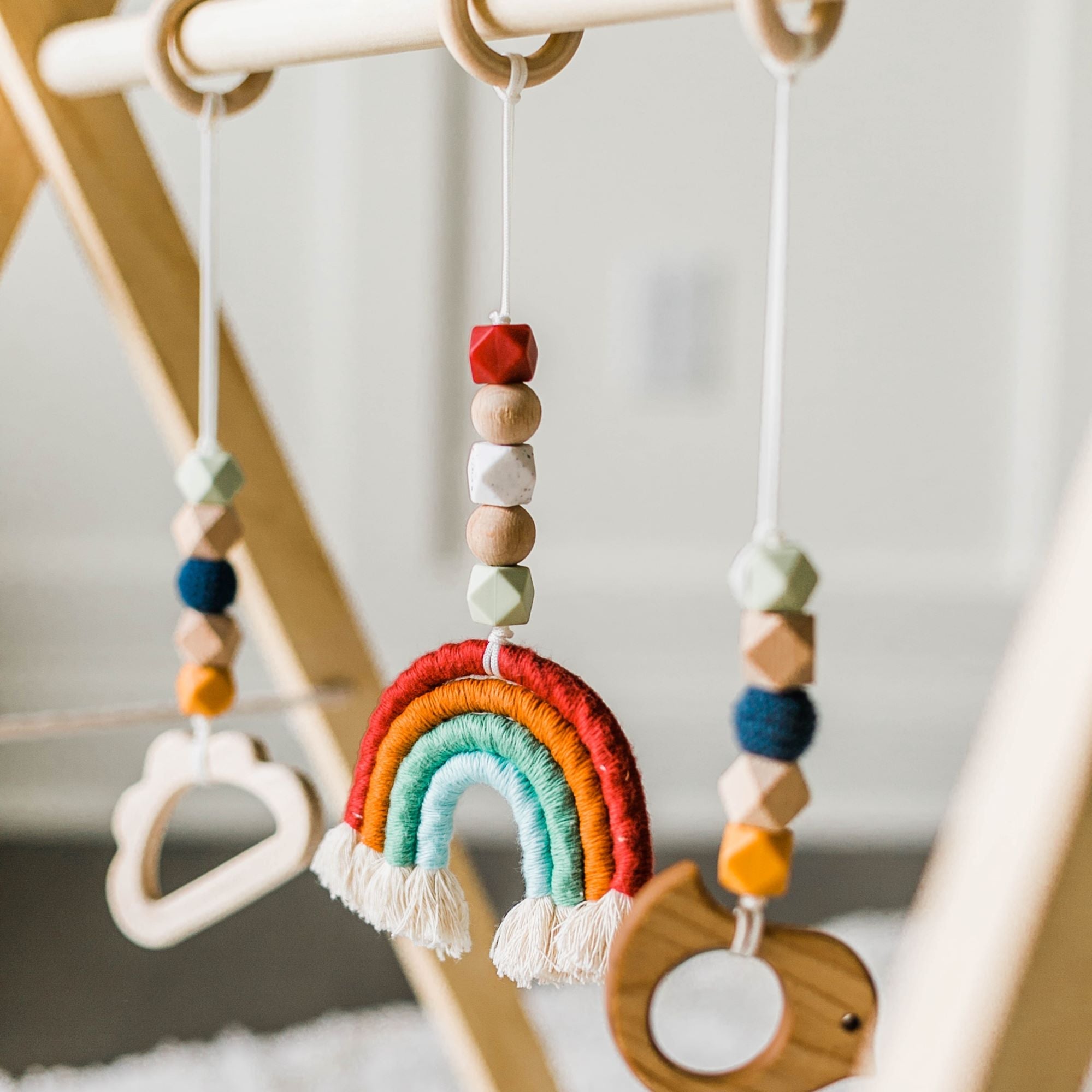 Rainbow Baby Play Gym - Bold