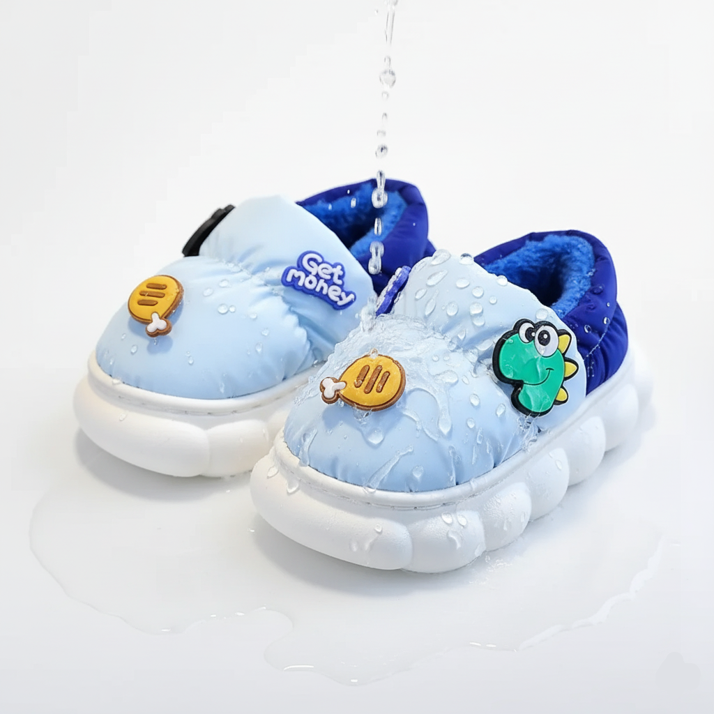 Waterproof Warm And Soft Space Boots Slippers Ages 2-13