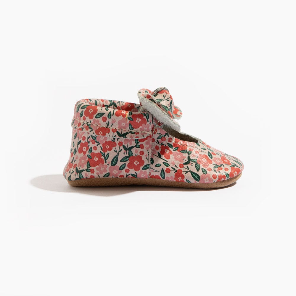 Bouquet Knotted Bow Baby Shoe