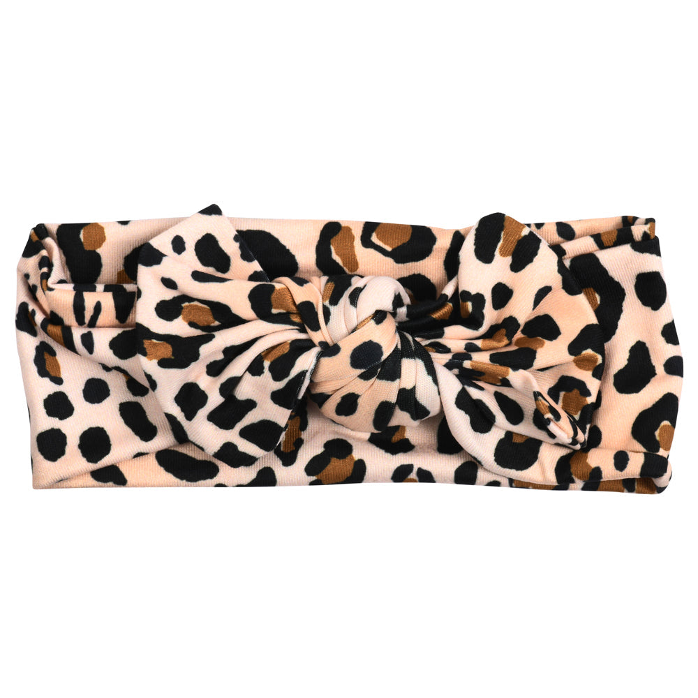 Leopard Knotted Headband
