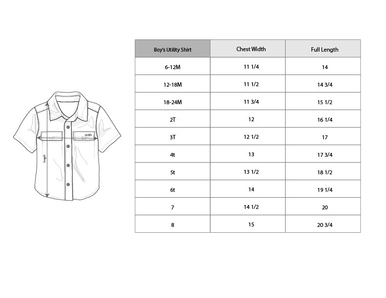 Boy's Utility Shirt
