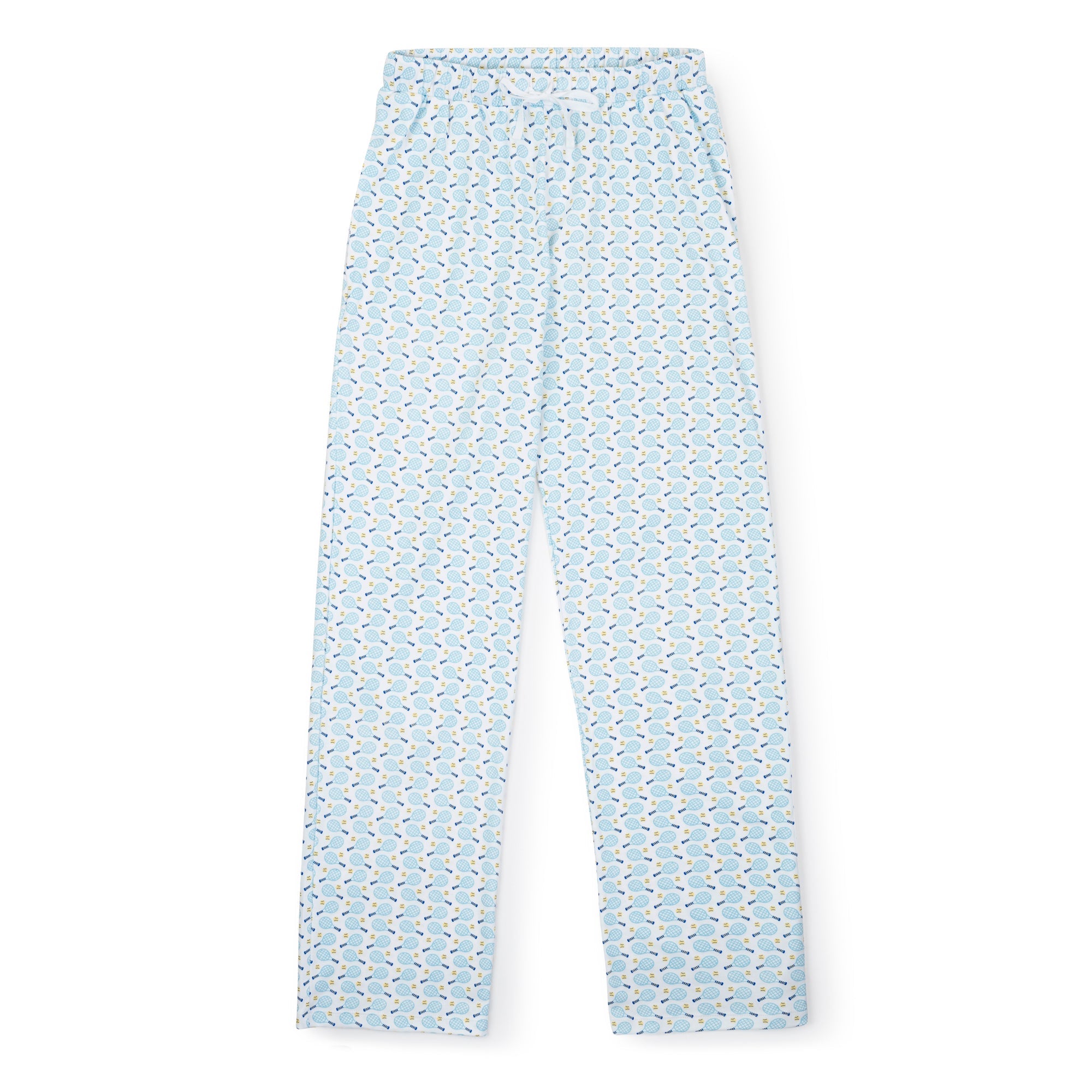 Brent Men's Pima Cotton Hangout Pant - Tennis Match Blue
