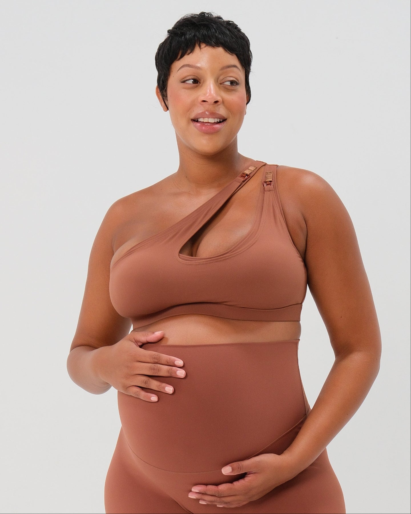 Axk Core Cross Body Nursing Bra - Blue