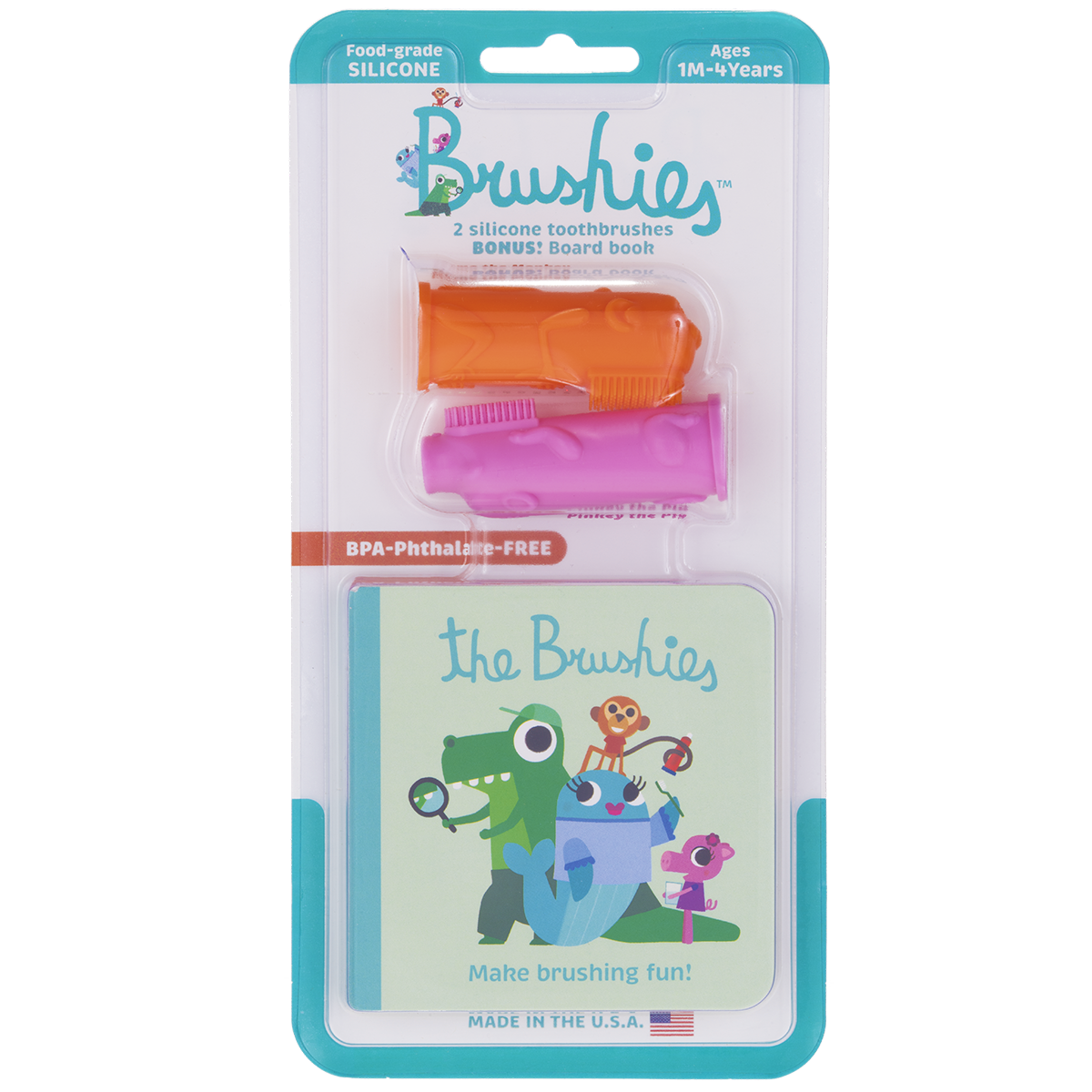 Momo & Pinkey Brushies Two Pack
