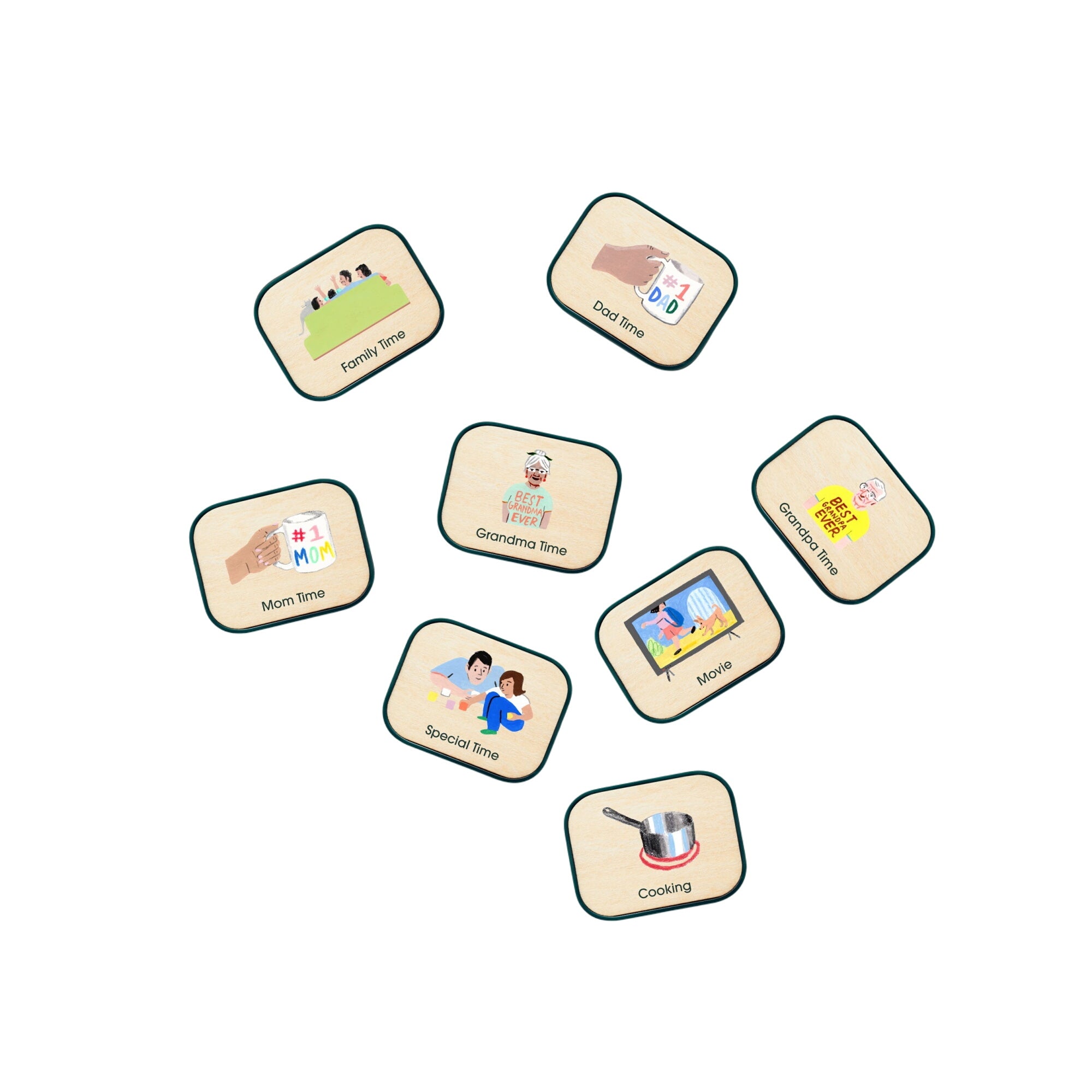 Activity Tiles—family Time Bundle