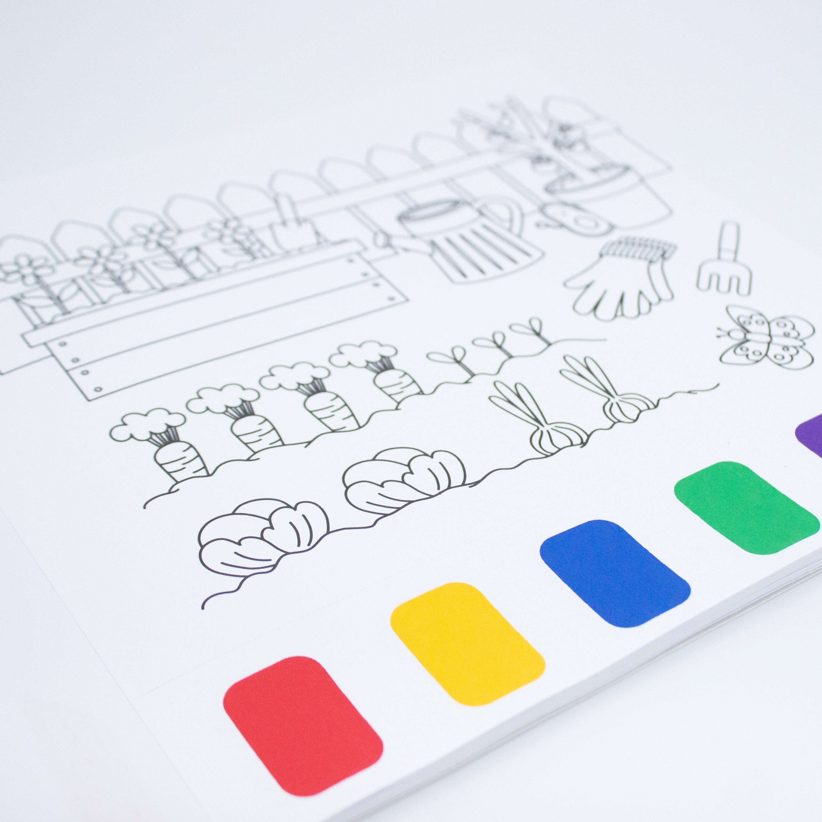 Avi's Adventures Watercolor Paint Book + Water Pen (ages 3+)