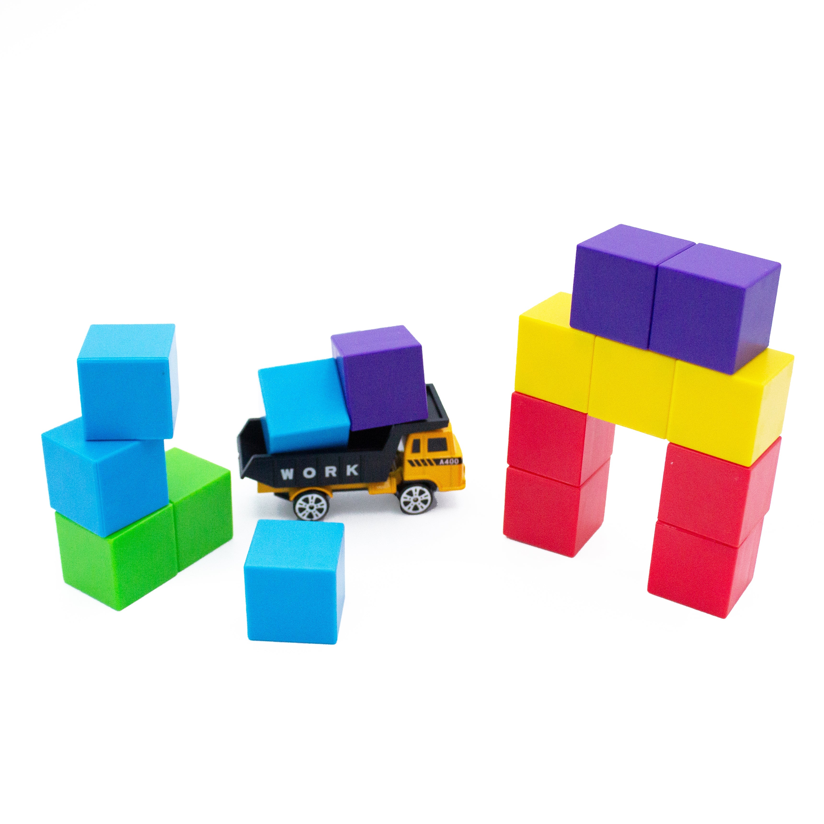 Bapronbaby 18pc Magnetic Blocks (ages 3+)