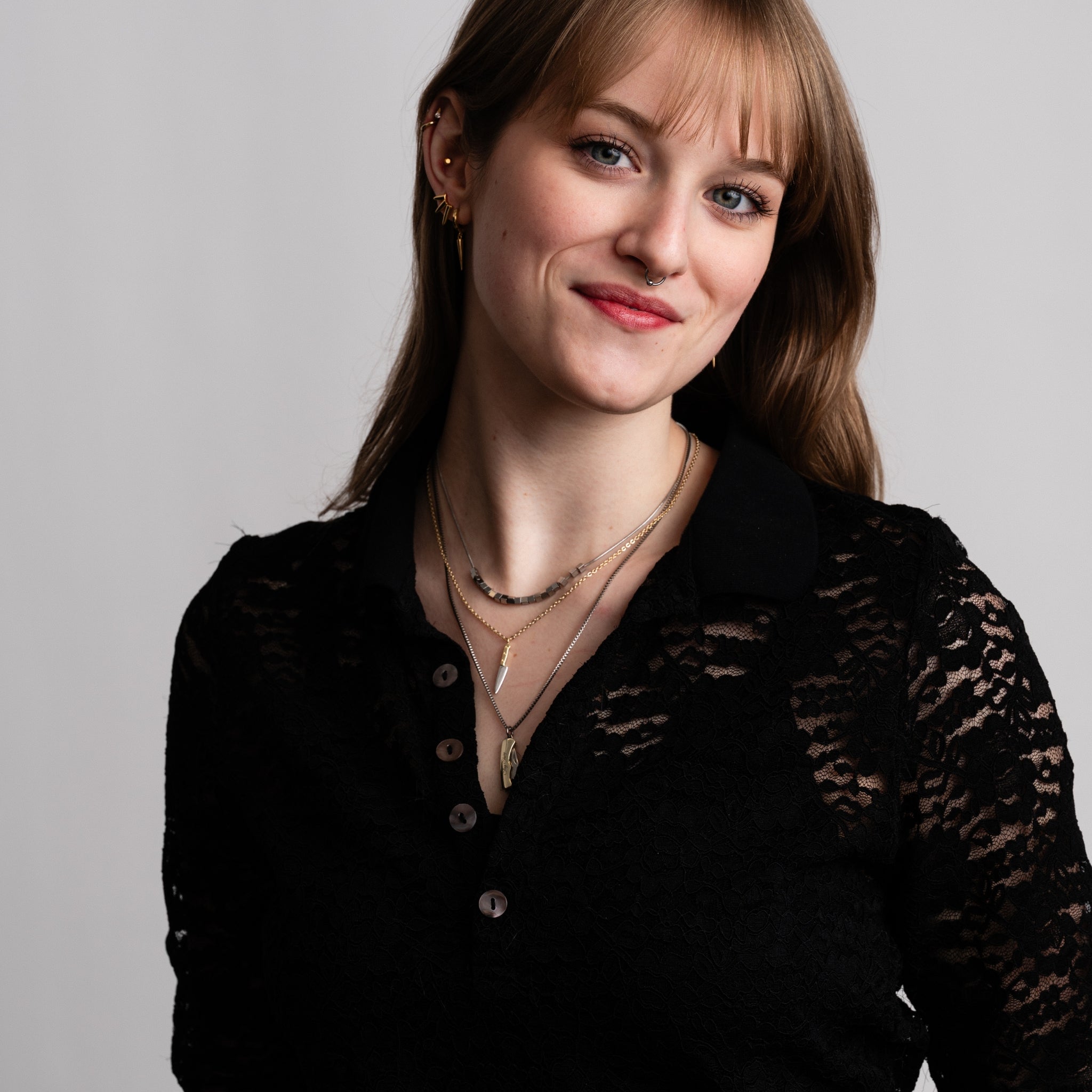 Butcher Knife Charm Necklace