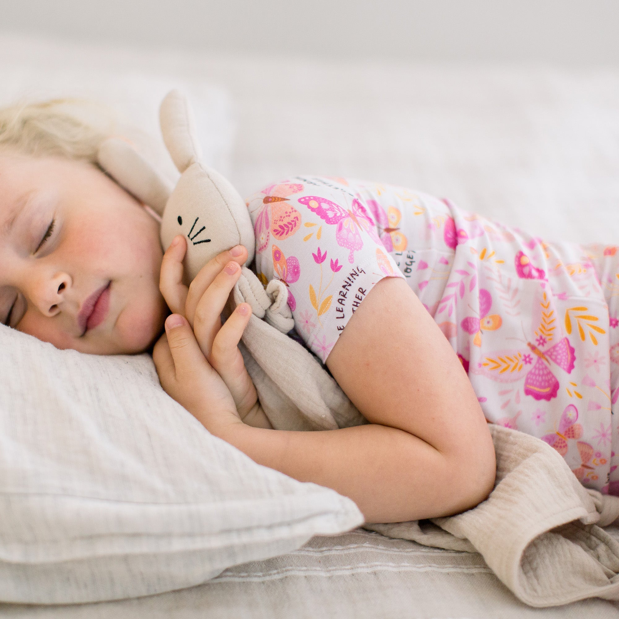 The Second-skin 2-piece Short Sleeve Pajama | Butterfly Smoochies