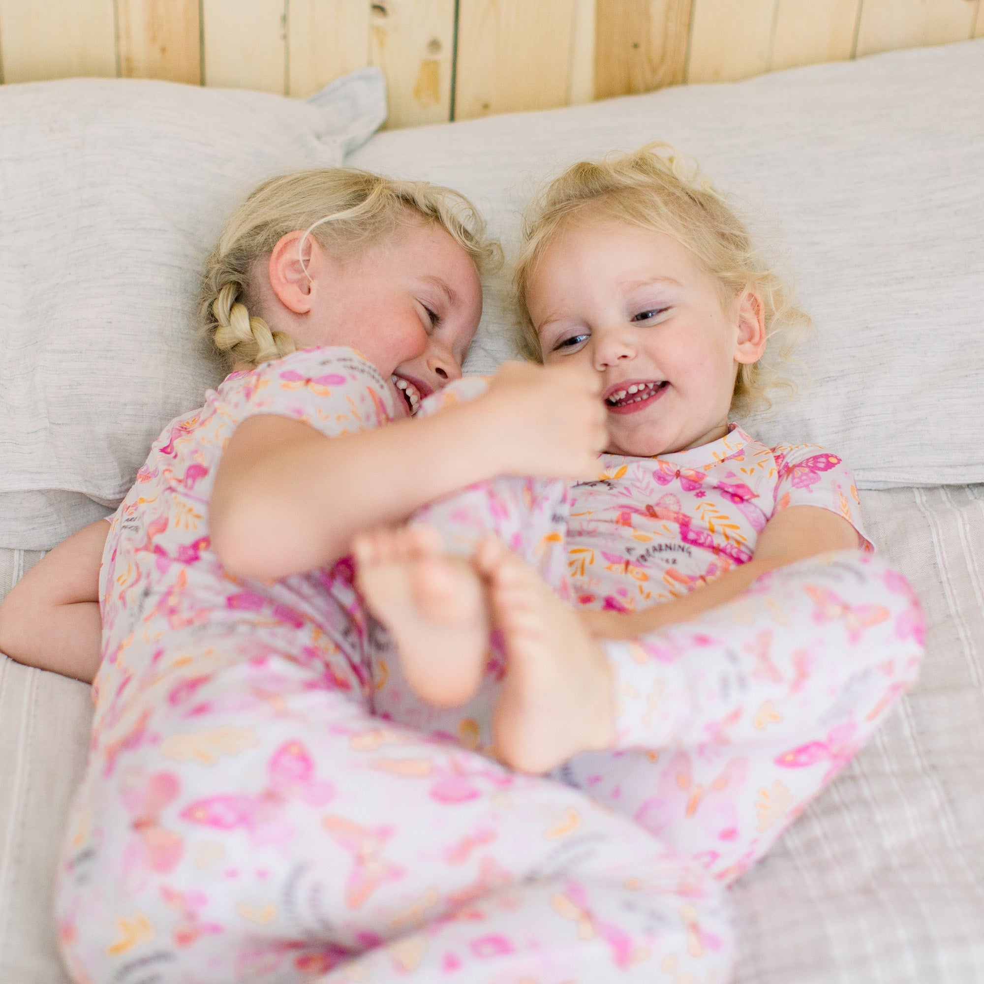 The Second-skin 2-piece Short Sleeve Pajama | Butterfly Smoochies