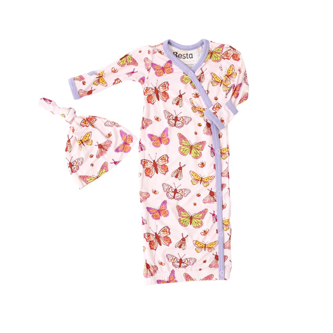 Butterbloom Gown & Hat