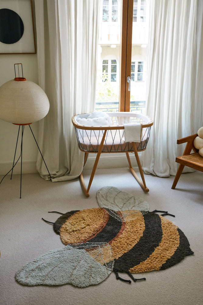WASHABLE COTTON RUG BEE - Planet Bee