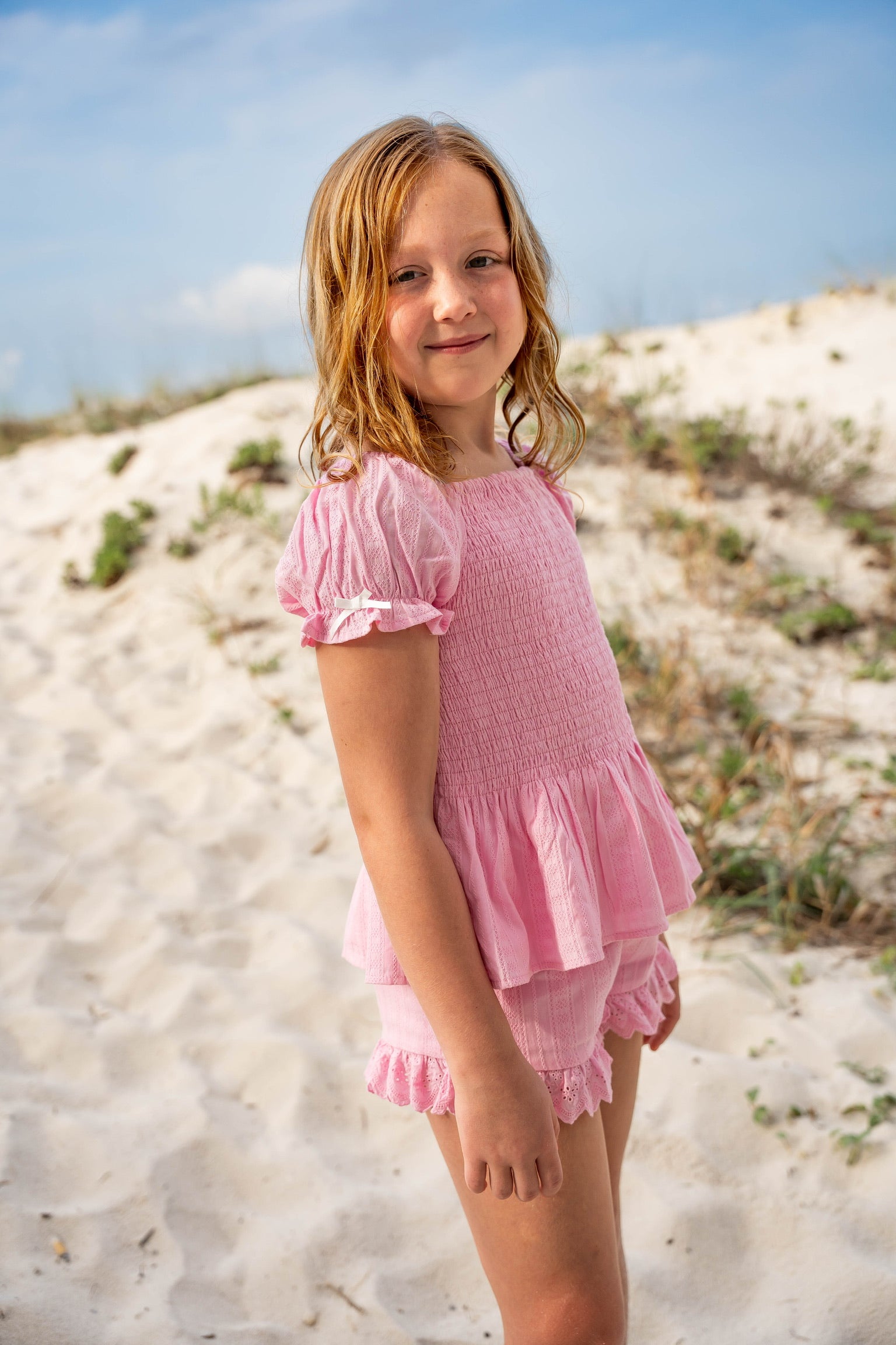 Cotton Candy Pink Short Set