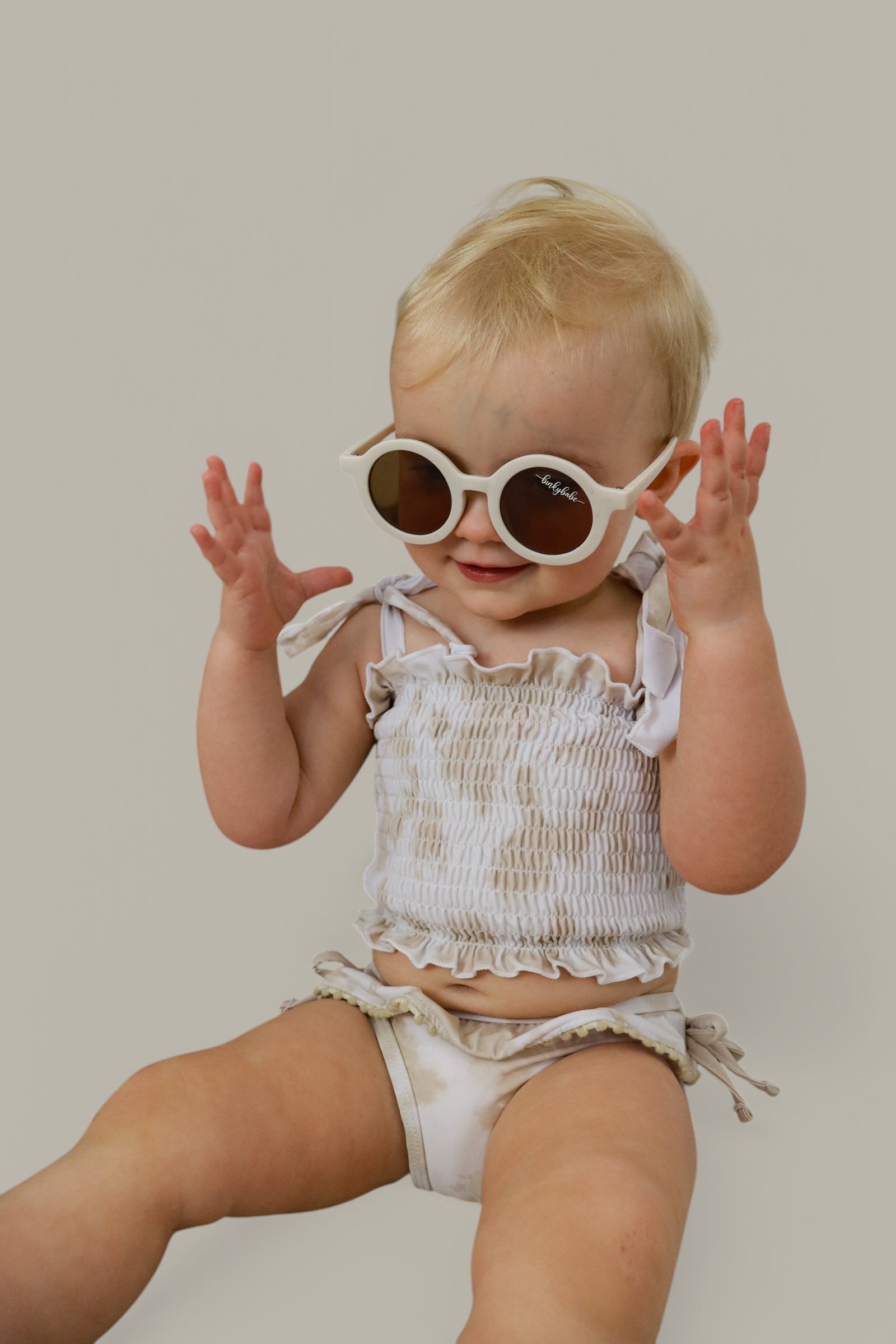 Sandy Shores Dream Smocked Two Piece Swim Suit