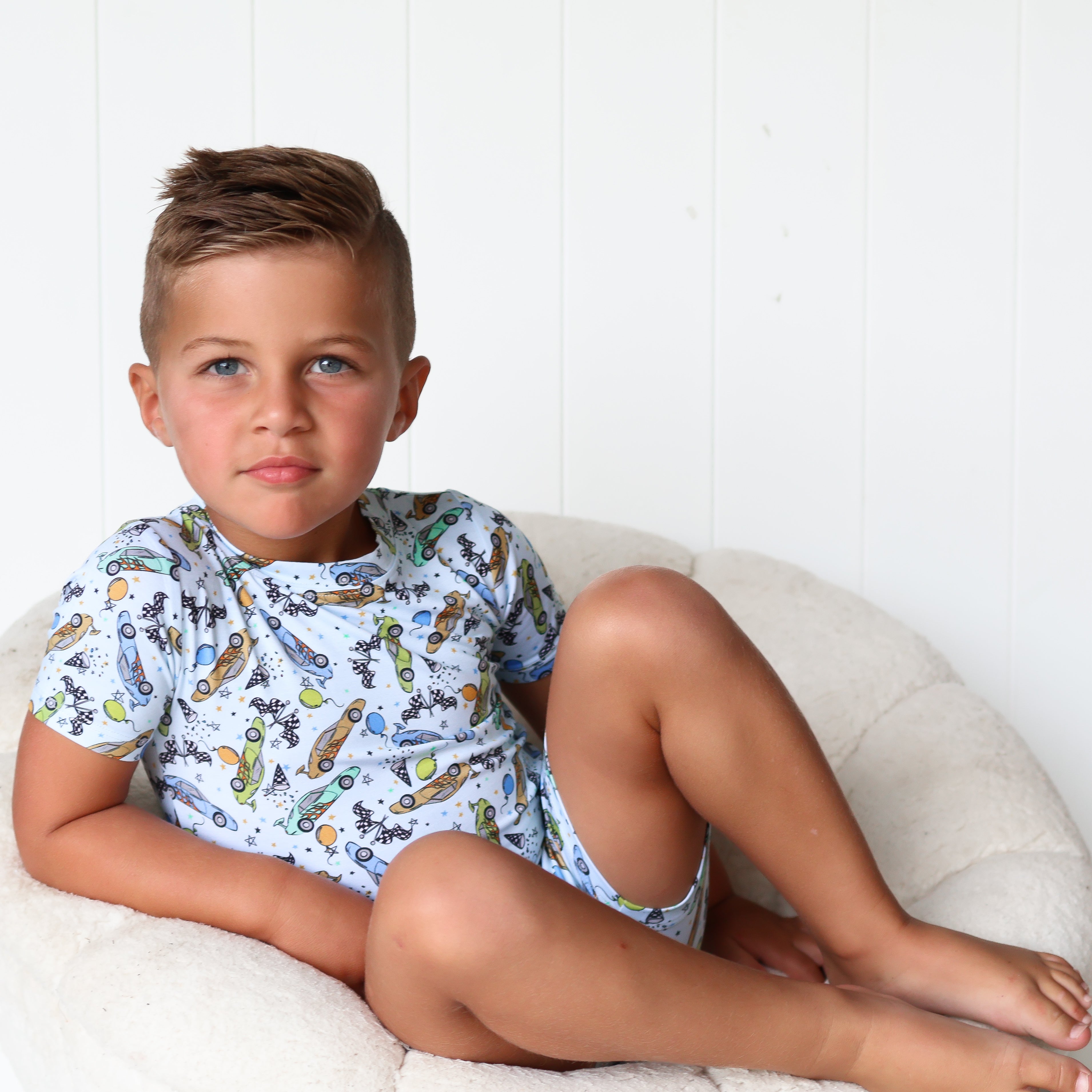 Racing To My Birthday Dream Short Set